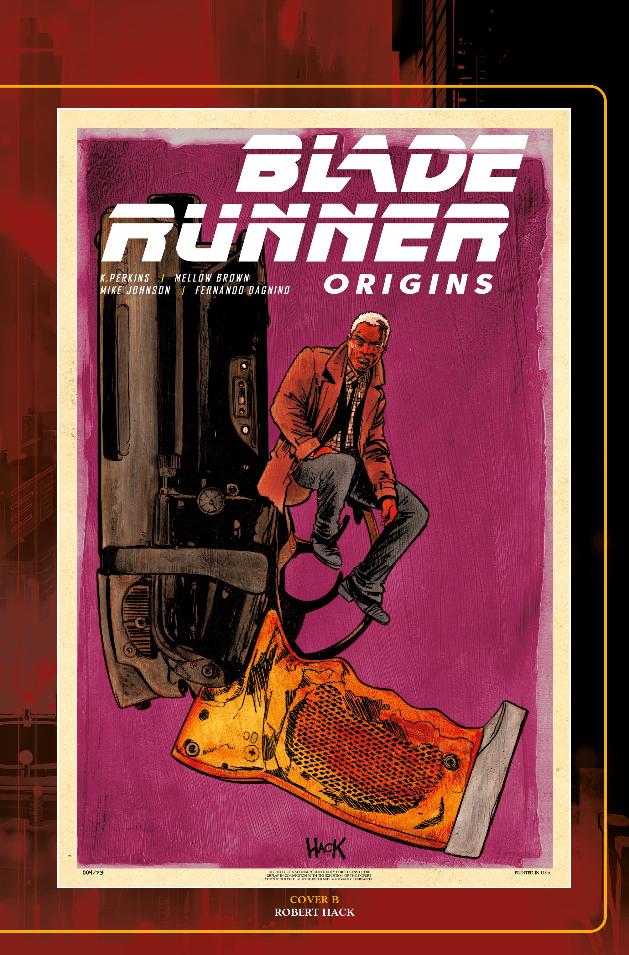 Read online Blade Runner Origins comic -  Issue #4 - 31