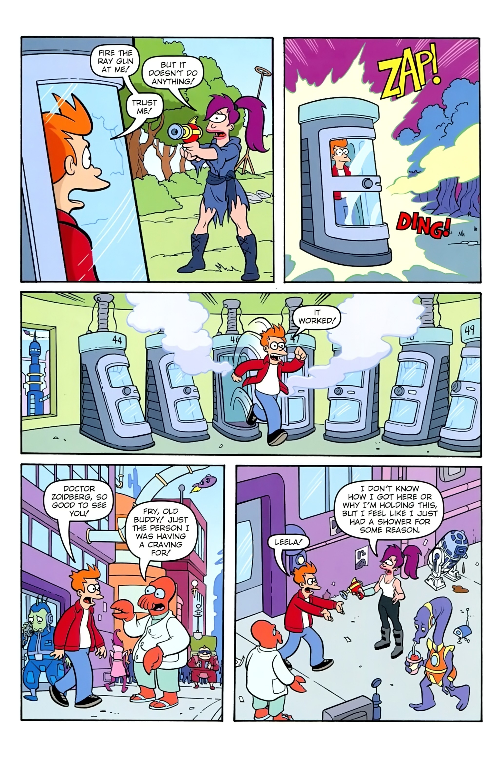 Read online Futurama Comics comic -  Issue #81 - 24