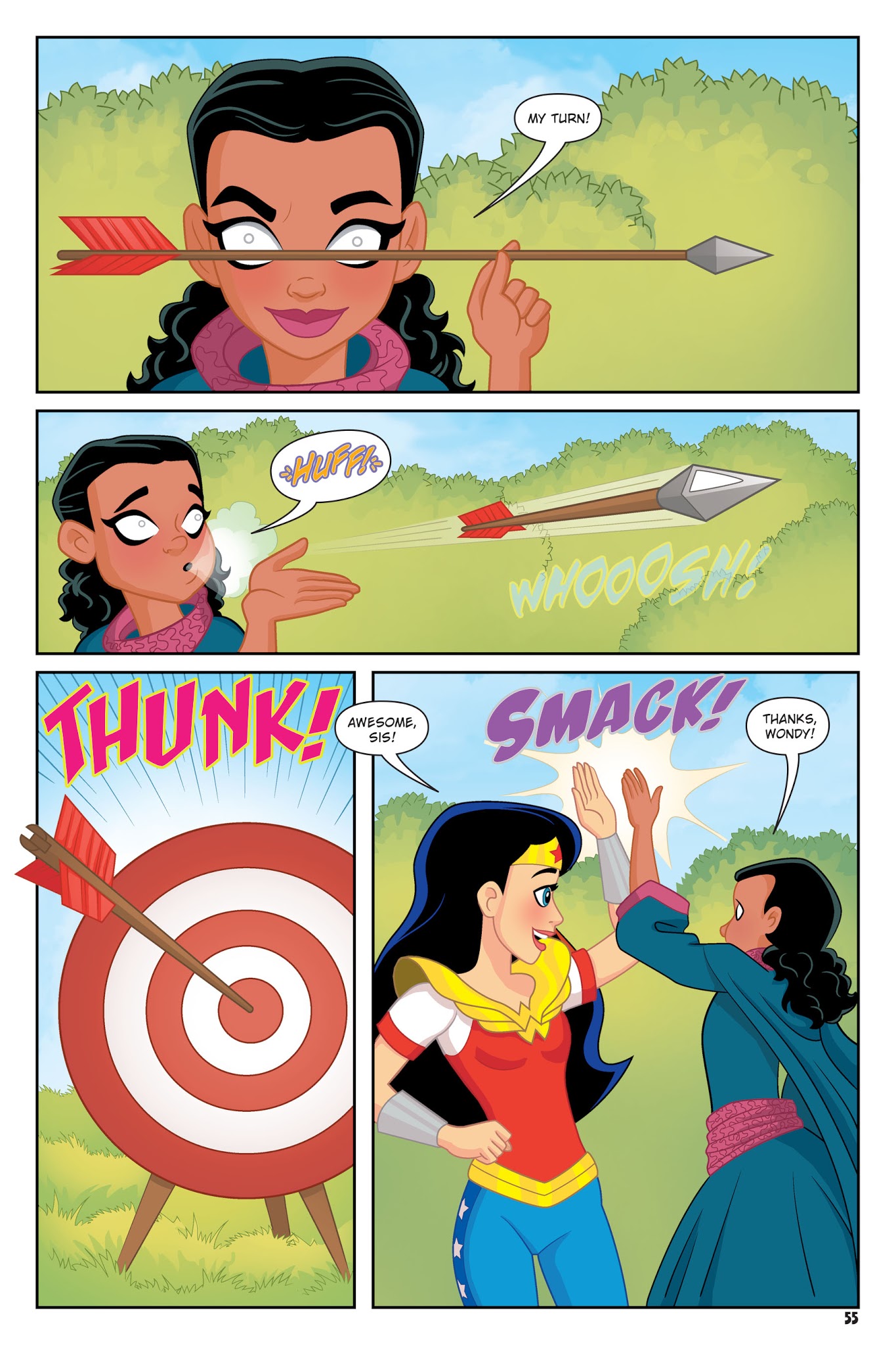 Read online DC Super Hero Girls: Summer Olympus comic -  Issue # TPB - 53