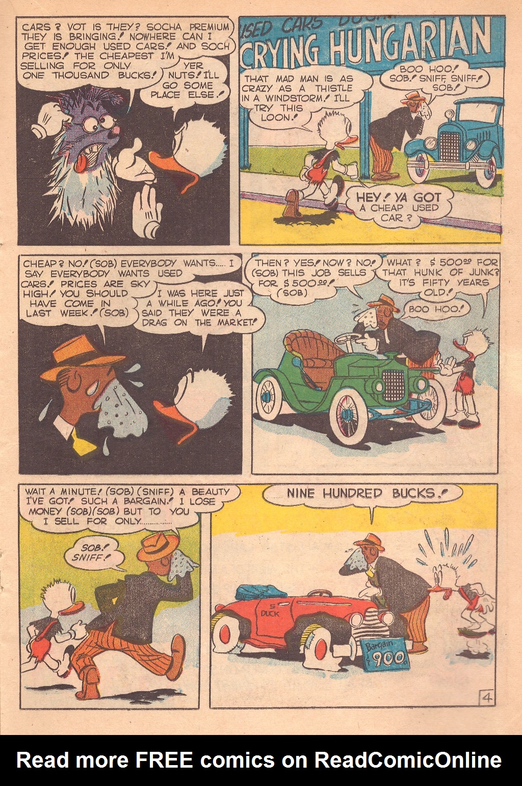 Read online Super Duck Comics comic -  Issue #11 - 22