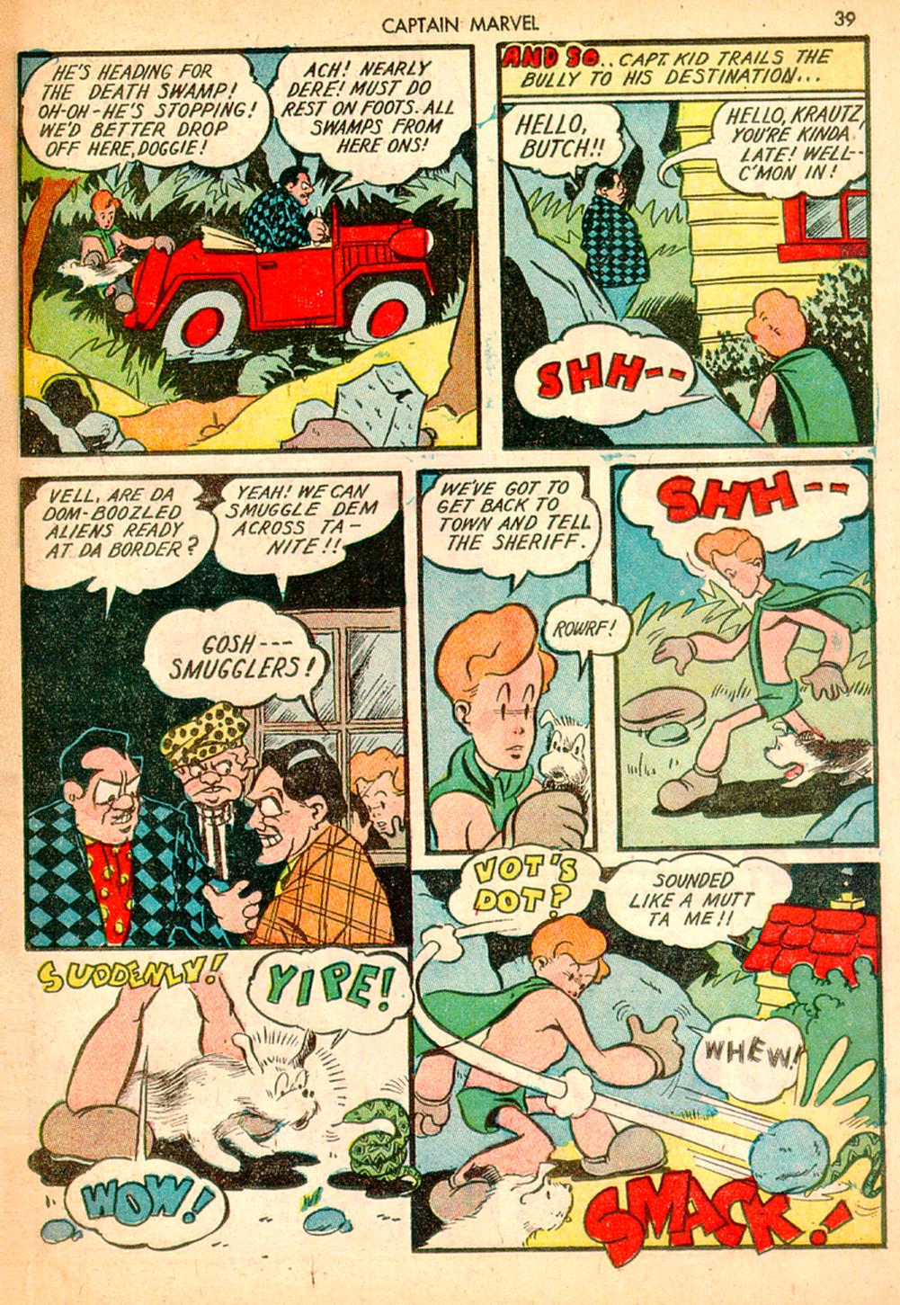 Read online Captain Marvel Adventures comic -  Issue #10 - 39