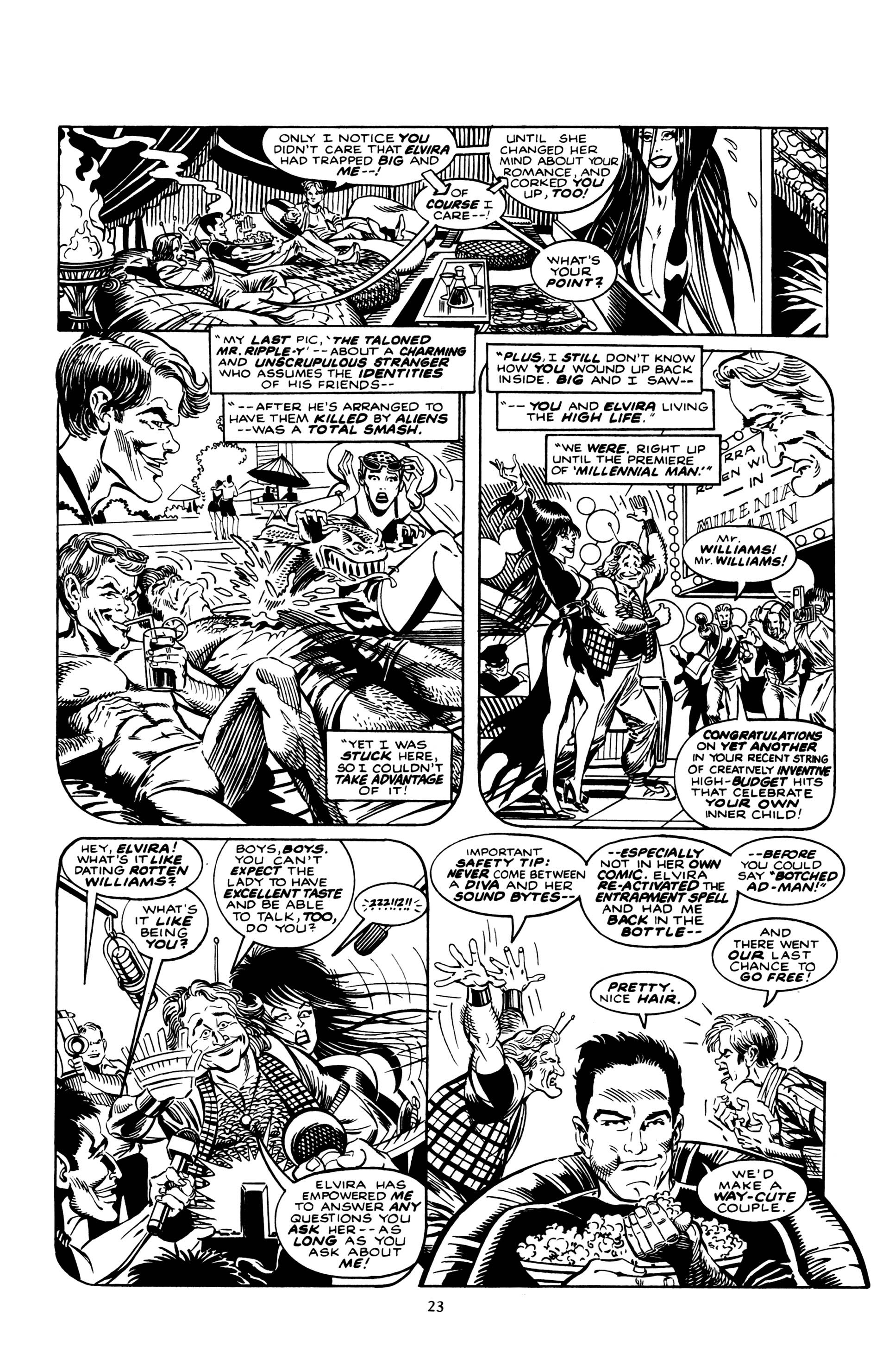 Read online Elvira, Mistress of the Dark comic -  Issue #95 - 25
