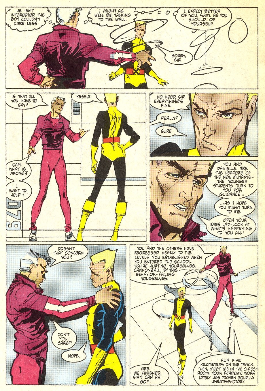 The New Mutants Issue #38 #45 - English 12