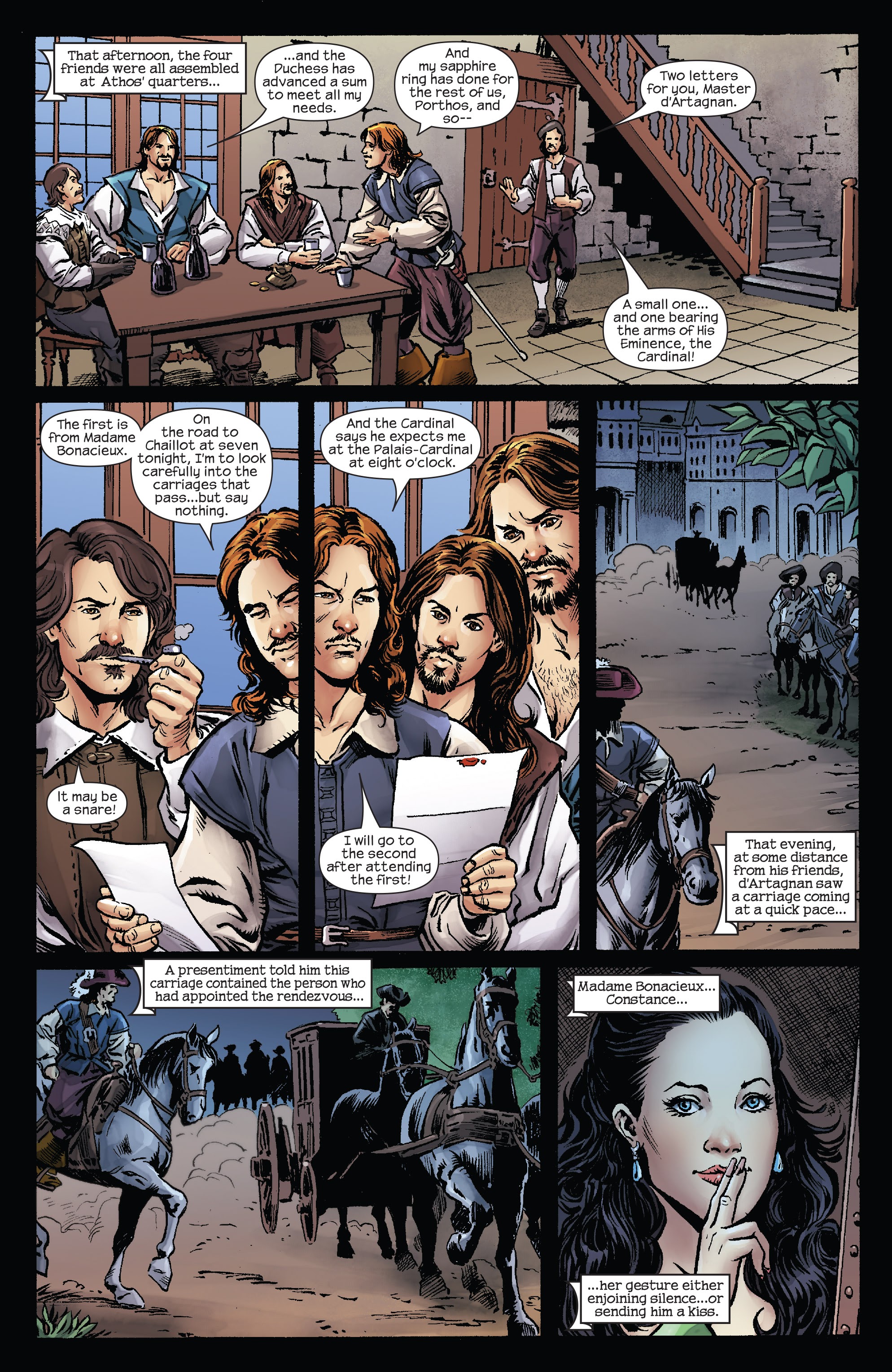 Read online Marvel Illustrated: The Three Musketeers comic -  Issue #4 - 14