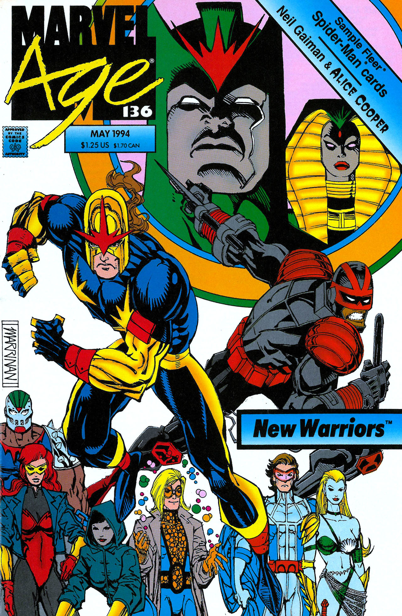 Read online Marvel Age comic -  Issue #136 - 1