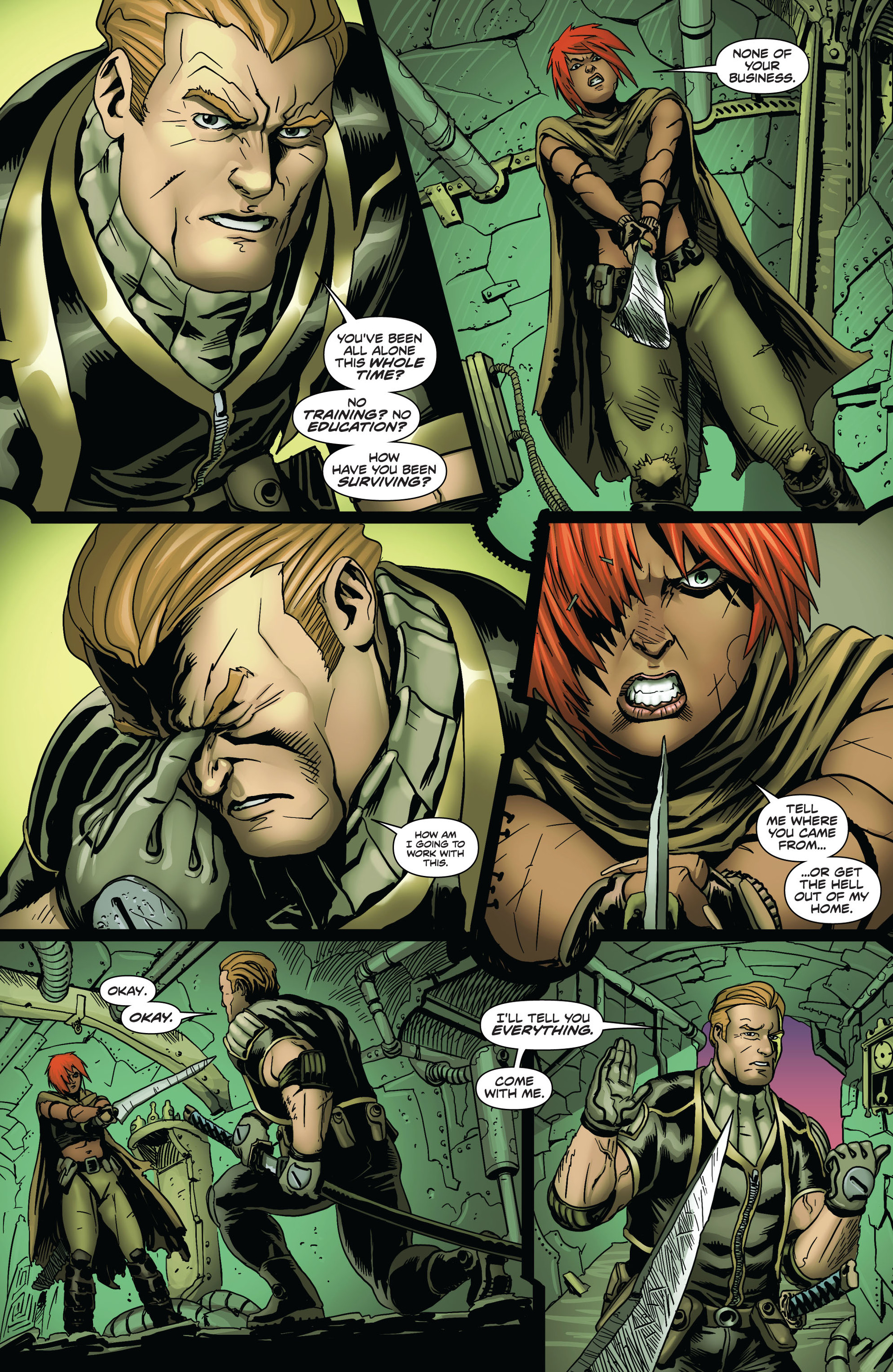 Read online Higher Earth comic -  Issue #1 - 19