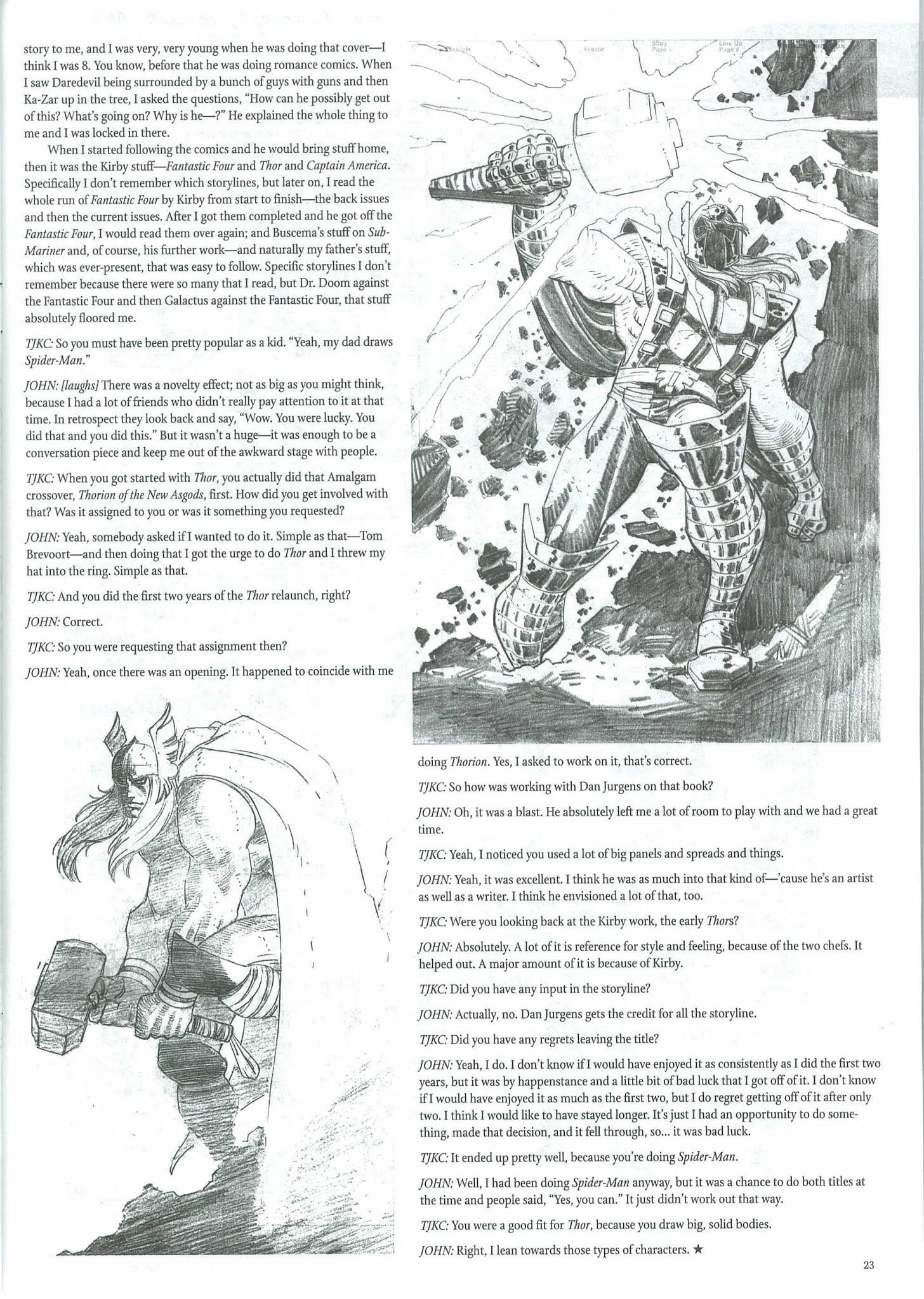 Read online The Jack Kirby Collector comic -  Issue #36 - 25