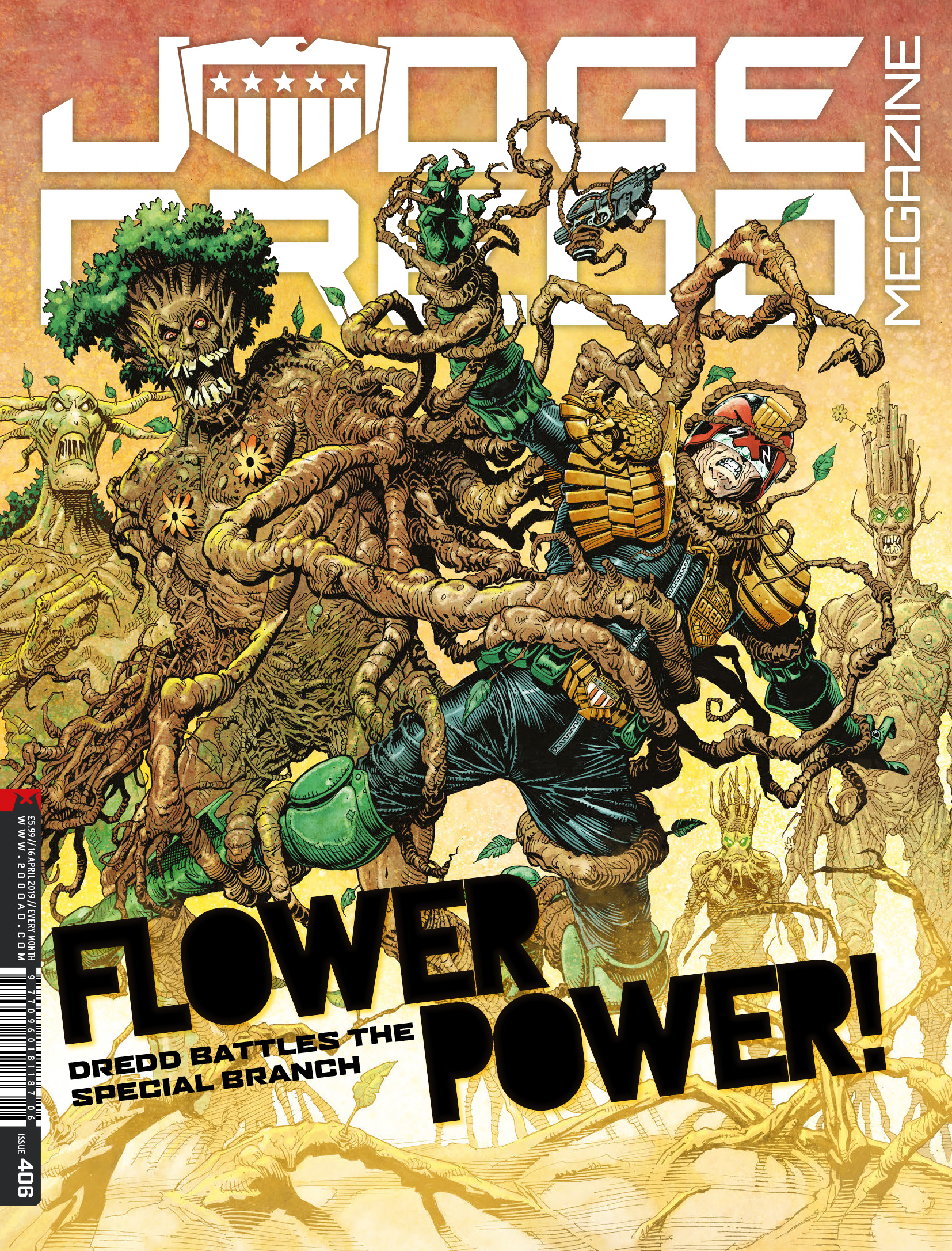 Read online Judge Dredd Megazine (Vol. 5) comic -  Issue #406 - 1