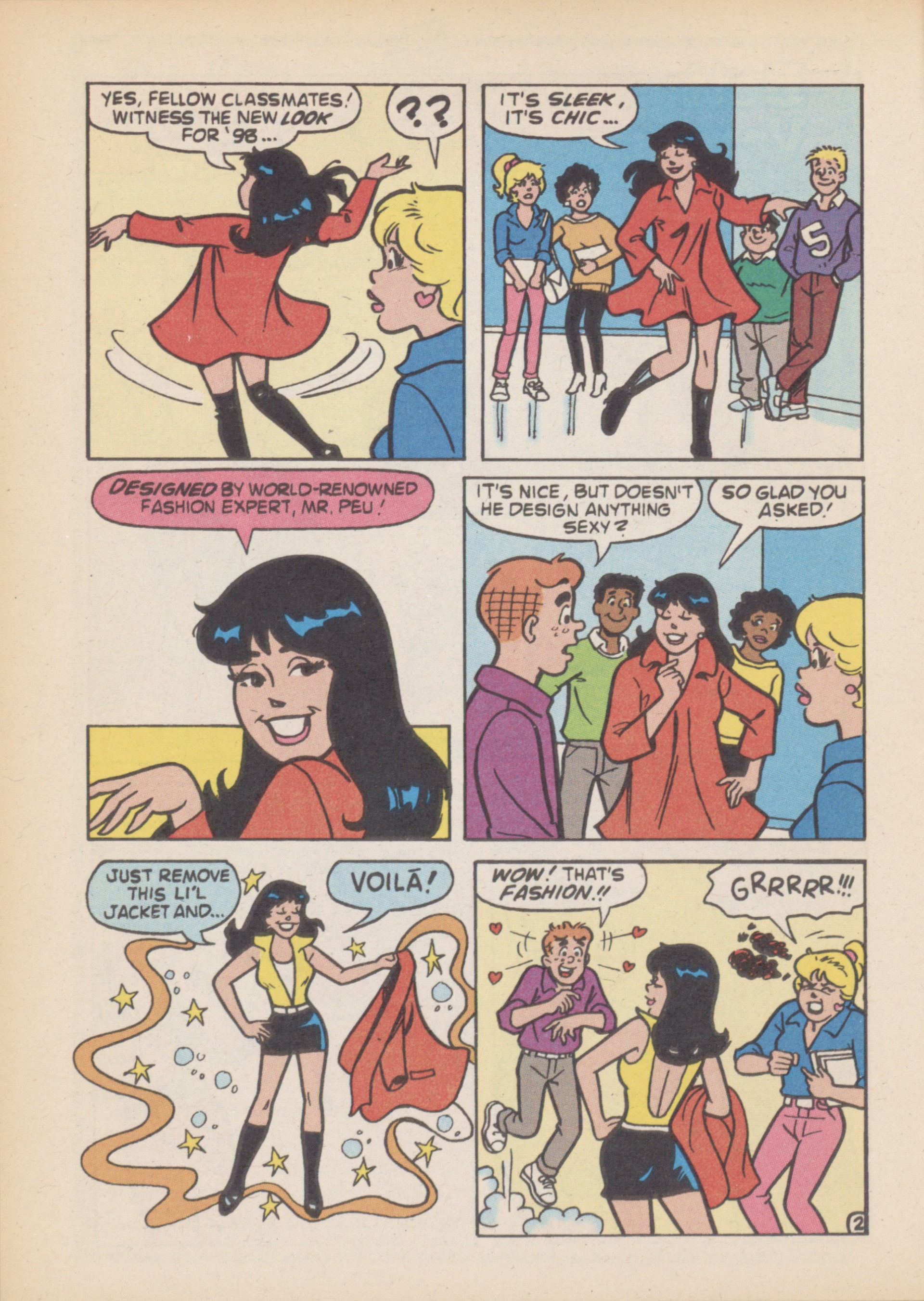 Read online Betty and Veronica Digest Magazine comic -  Issue #96 - 31