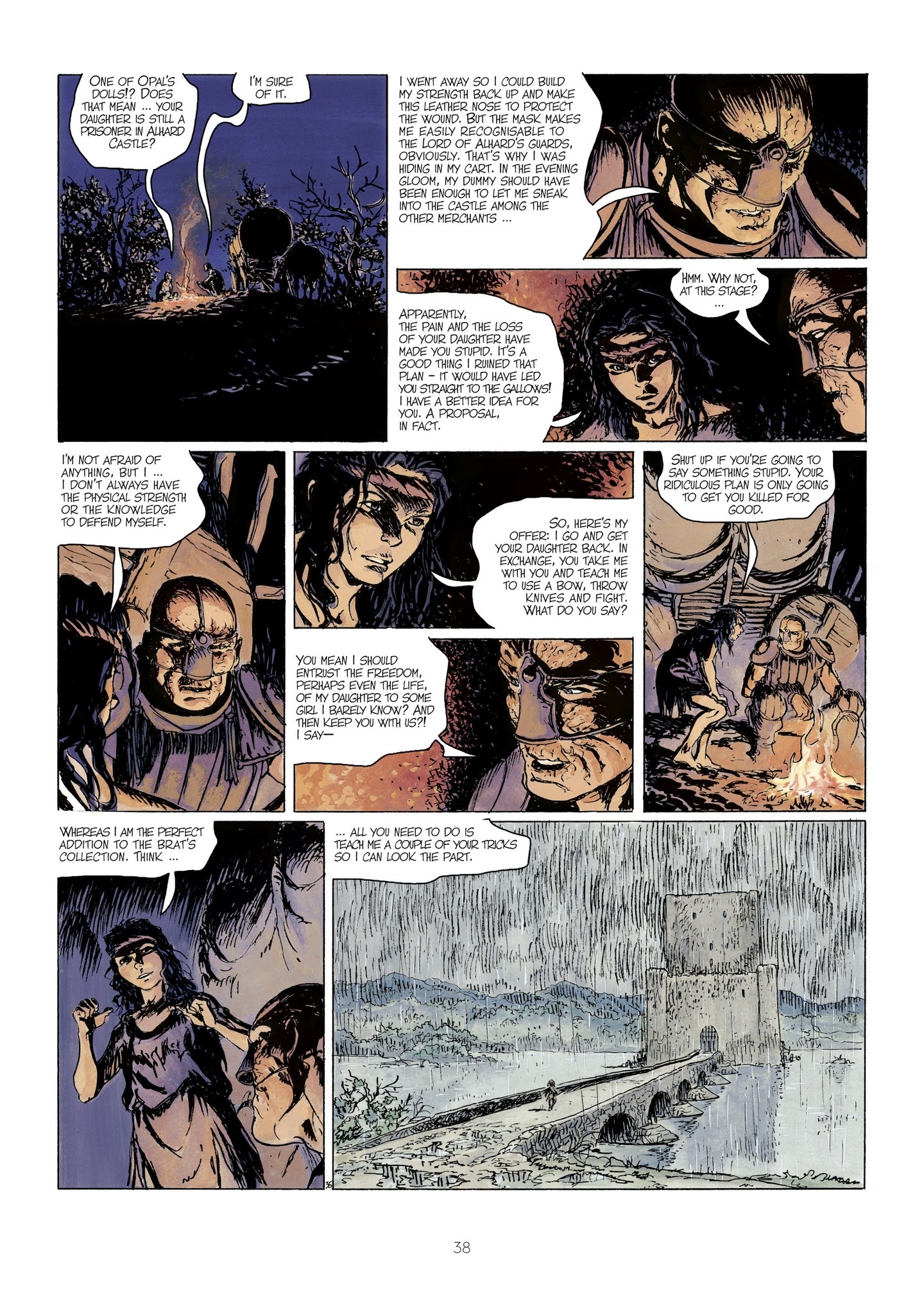 Read online Thorgal - Kriss of Valnor: I Forget Nothing! comic -  Issue # Full - 40