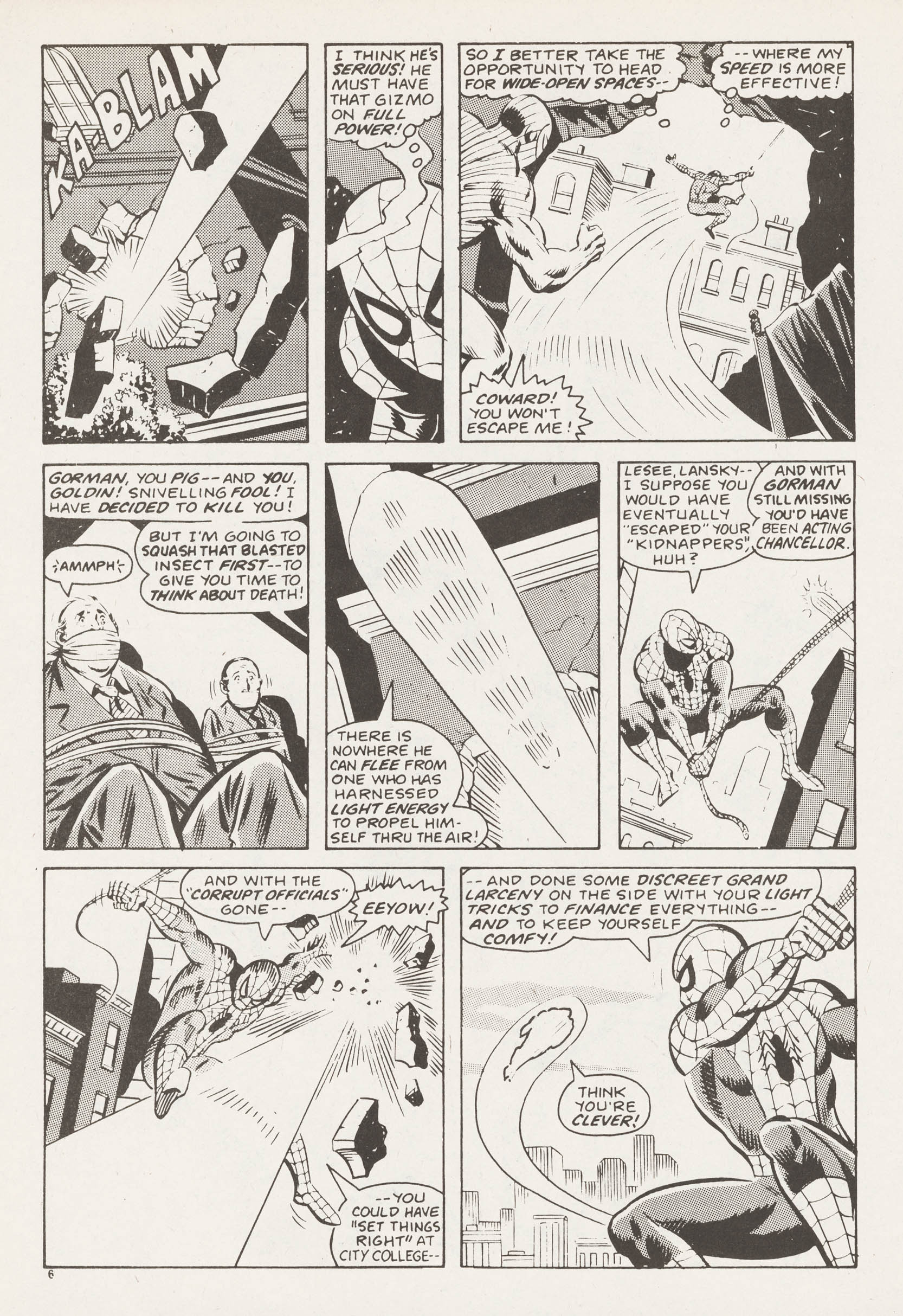 Read online Super Spider-Man and Captain Britain comic -  Issue #234 - 6