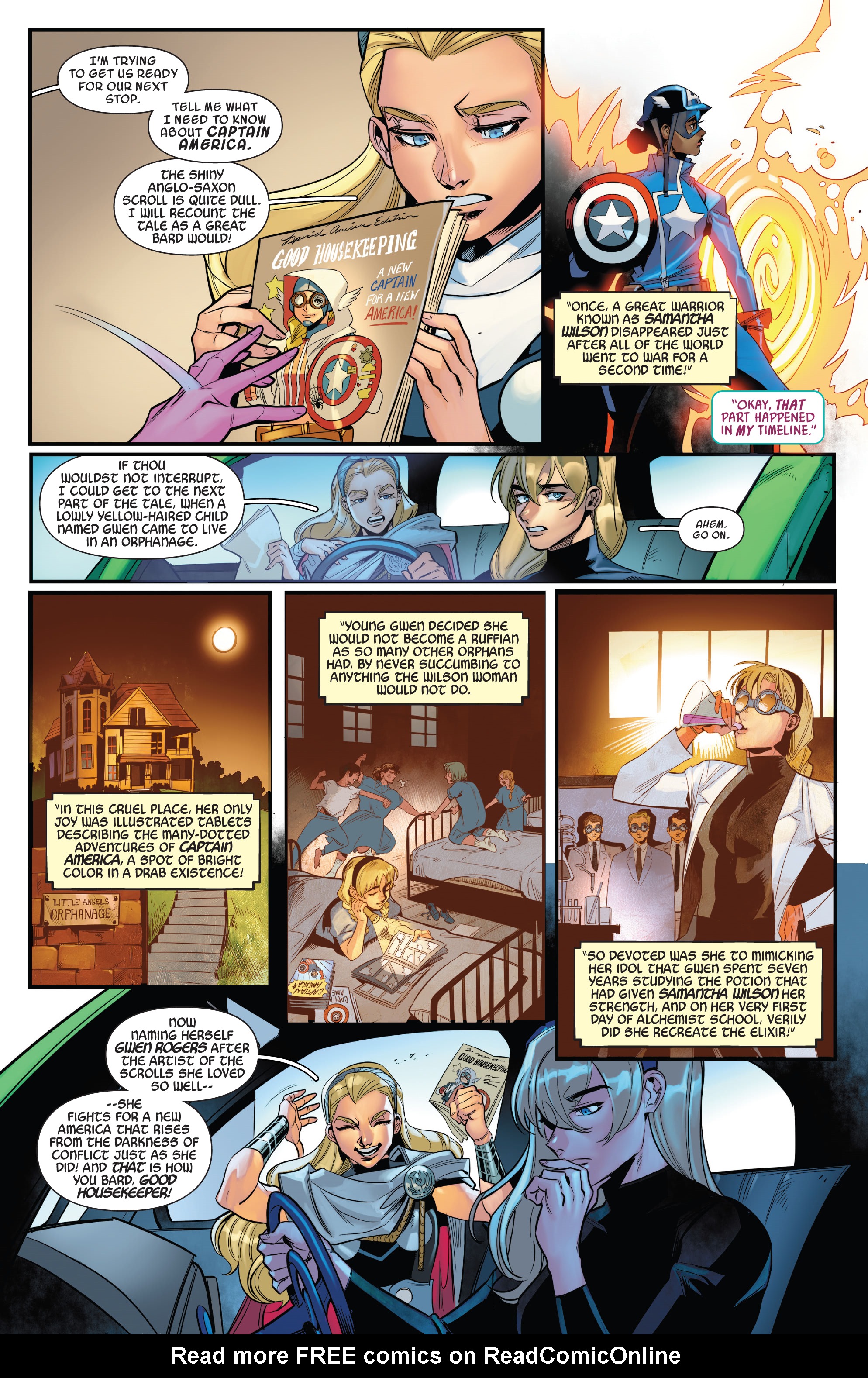 Read online Spider-Gwen: Gwenverse comic -  Issue #2 - 6