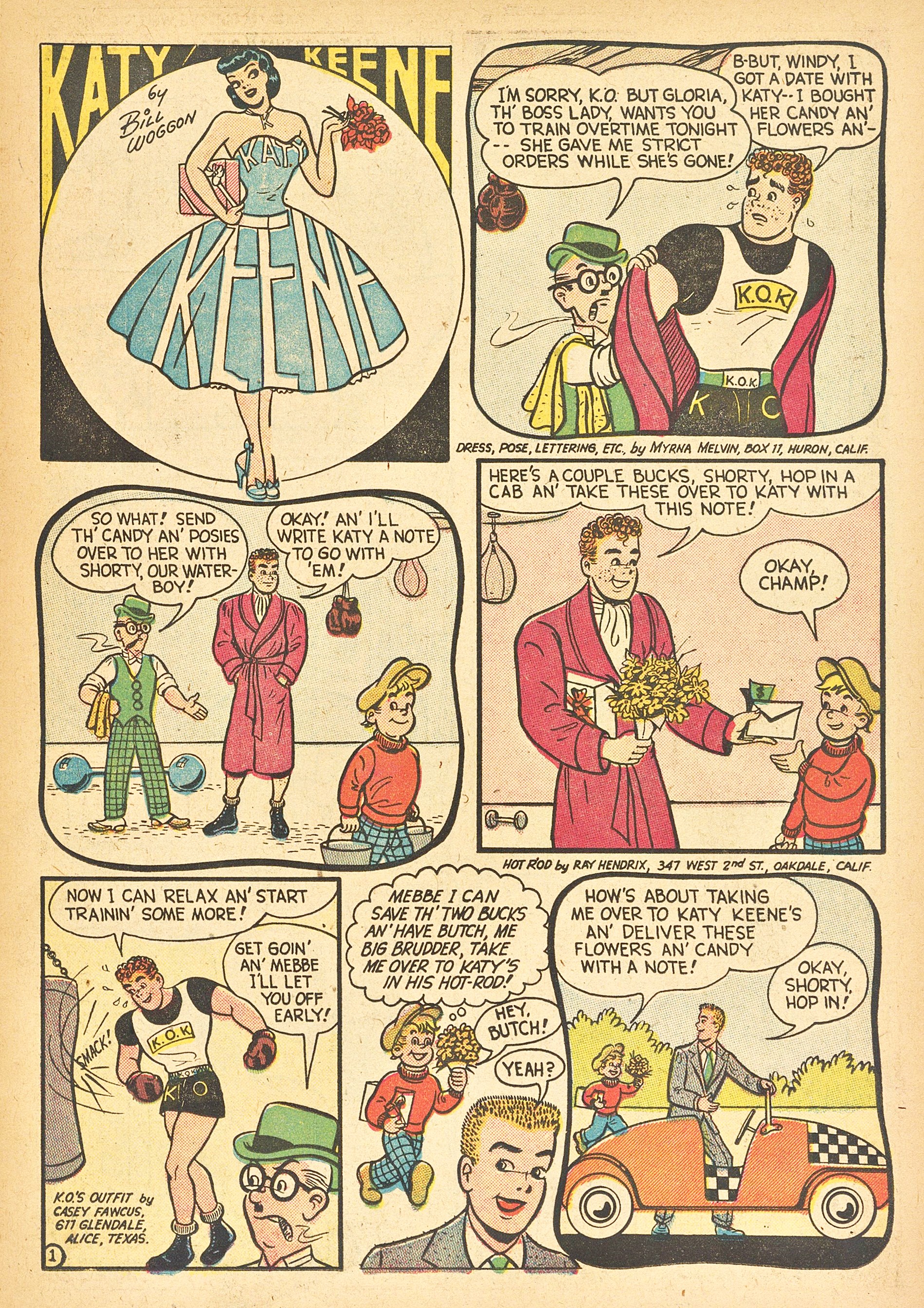 Read online Katy Keene (1949) comic -  Issue #20 - 15