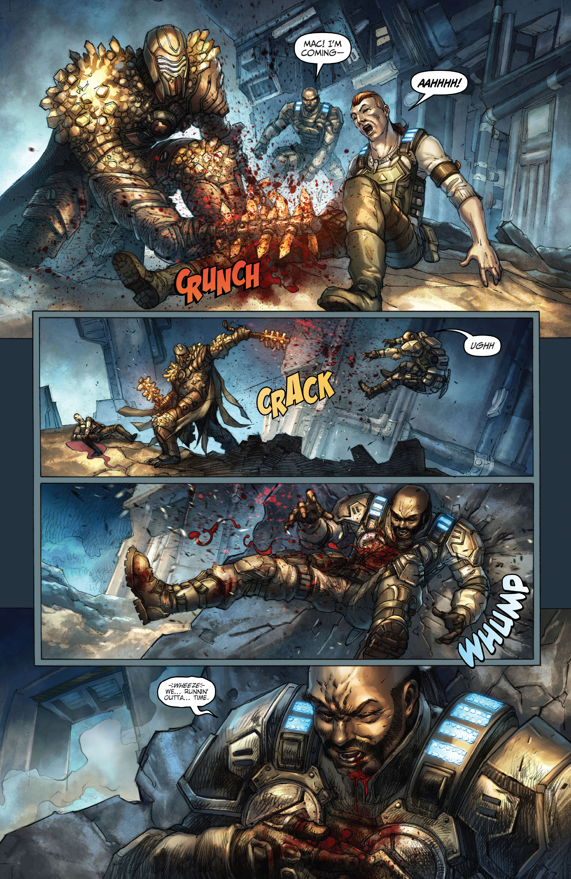 Read online Gears of War: Hivebusters comic -  Issue #5 - 6