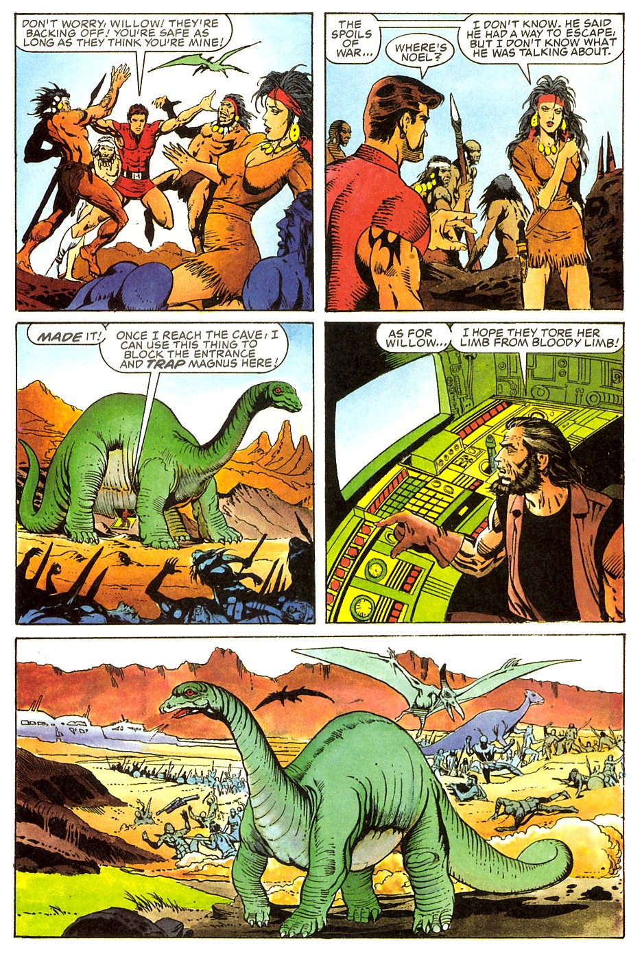 Read online Magnus Robot Fighter (1991) comic -  Issue #12 - 34