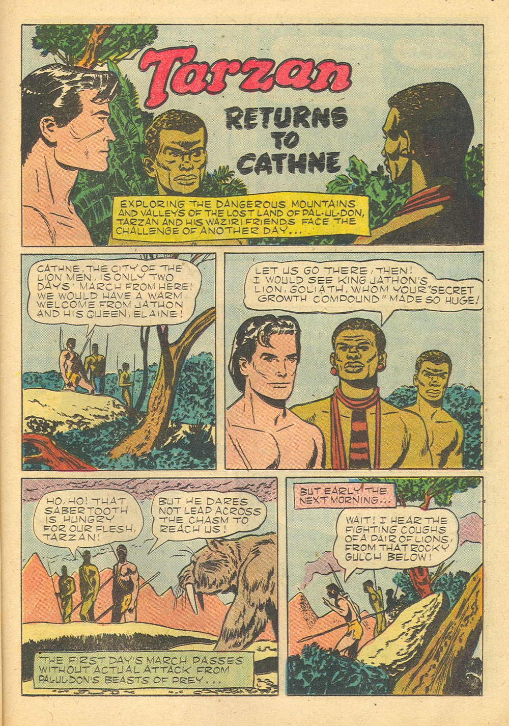 Read online Tarzan (1948) comic -  Issue #45 - 29