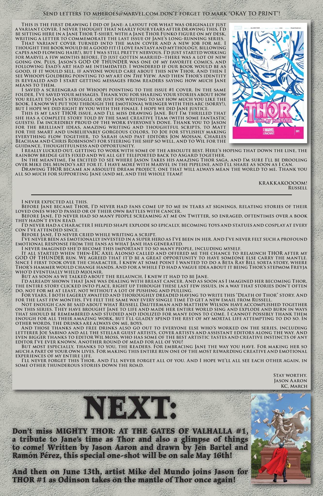 Read online Mighty Thor (2016) comic -  Issue #706 - 23