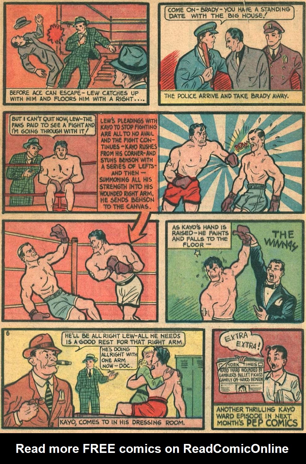 Read online Pep Comics comic -  Issue #3 - 60