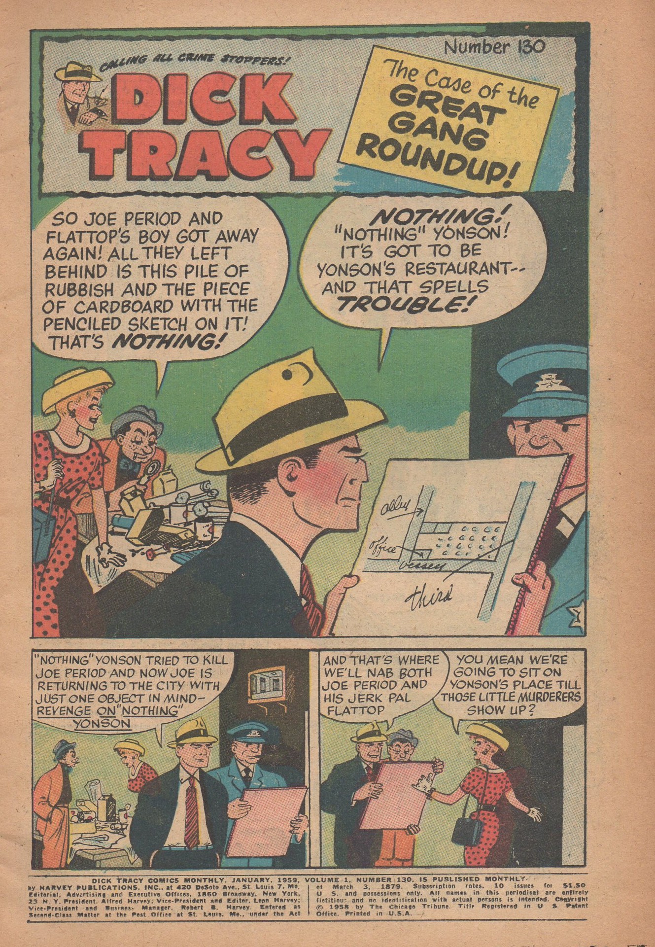 Read online Dick Tracy comic -  Issue #130 - 3