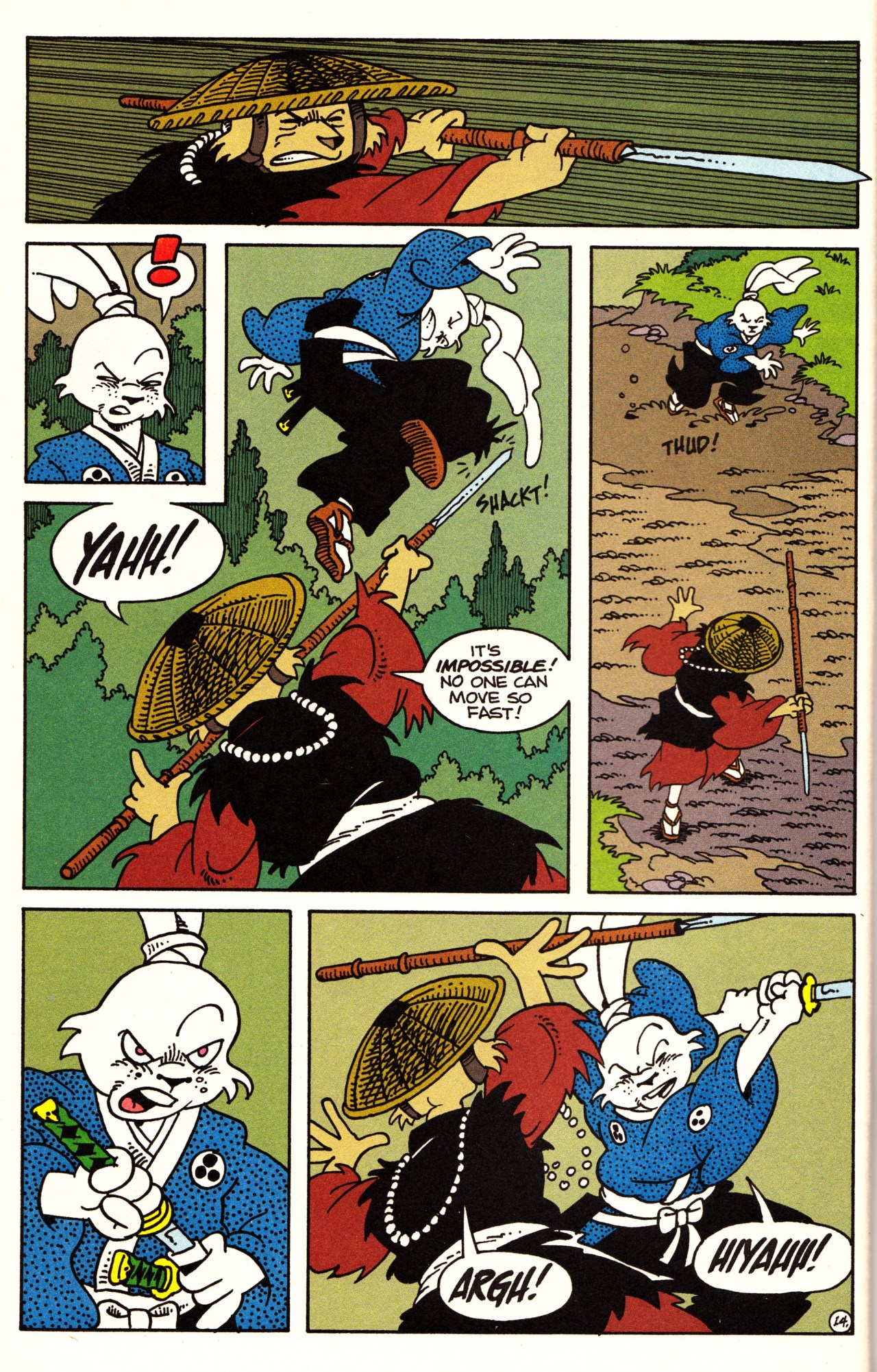 Read online Usagi Yojimbo (1993) comic -  Issue #16 - 16