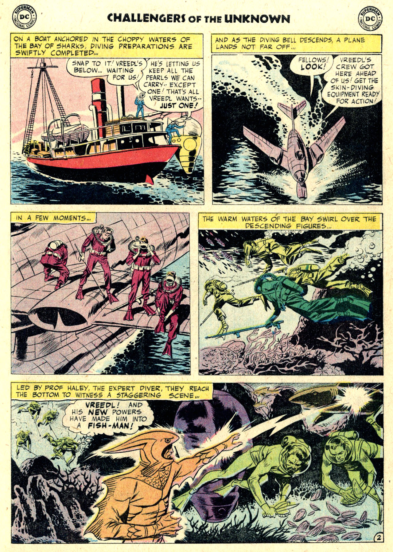 Challengers of the Unknown (1958) Issue #5 #5 - English 25