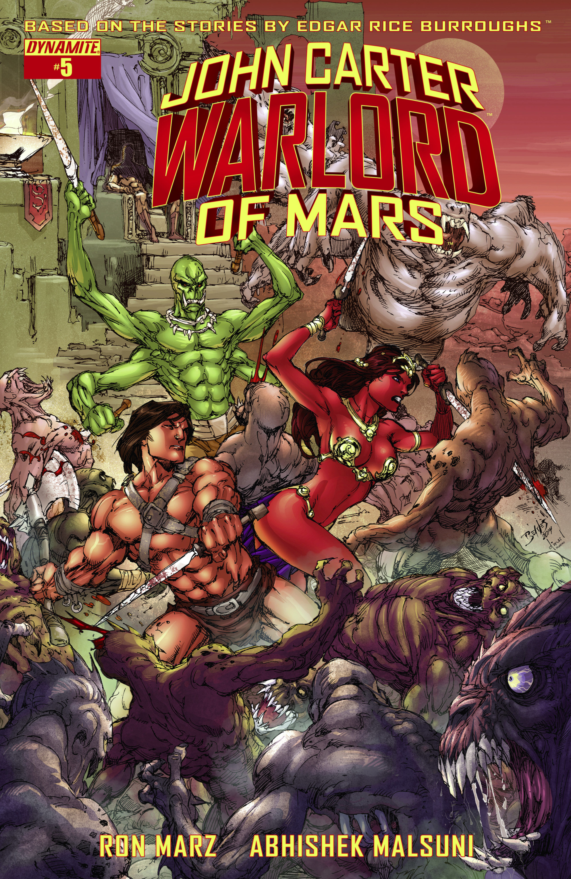 Read online John Carter, Warlord of Mars (2014) comic -  Issue #5 - 1