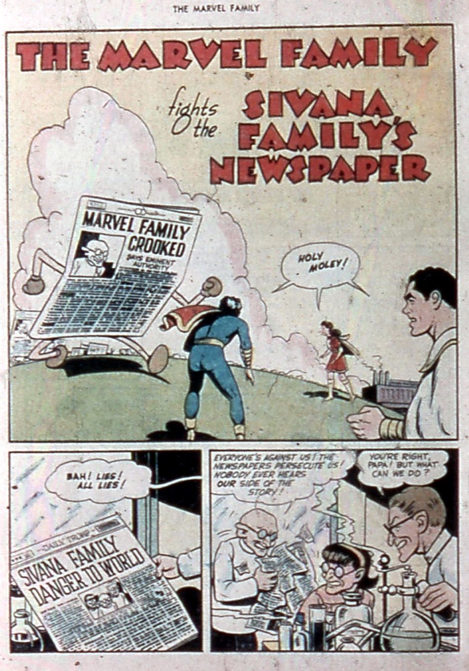 Read online The Marvel Family comic -  Issue #23 - 4