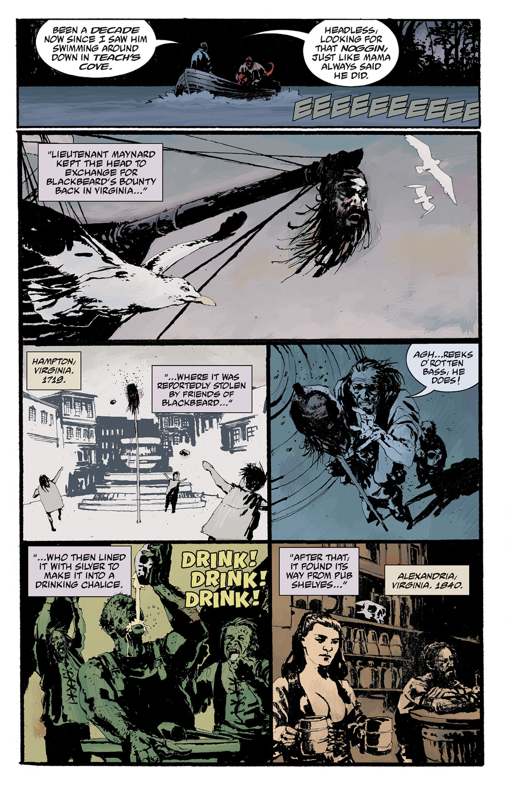 Read online Hellboy: The Crooked Man and Others comic -  Issue # TPB - 95