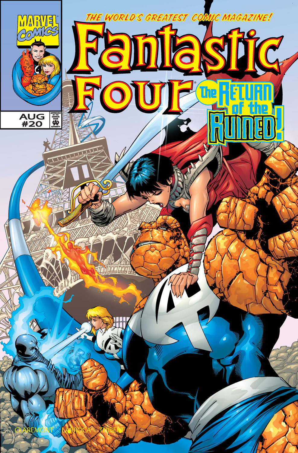 Read online Fantastic Four (1998) comic -  Issue #20 - 1