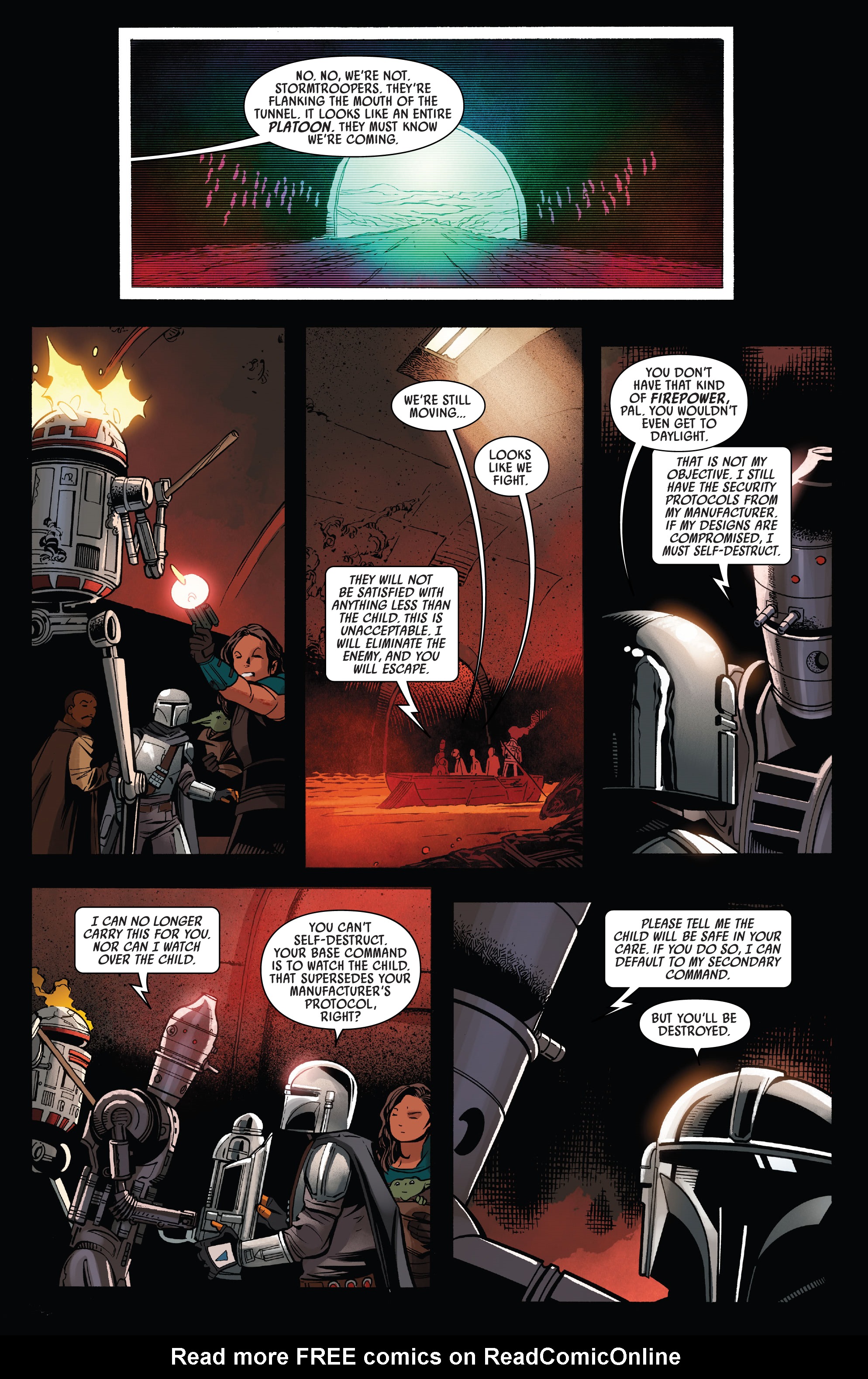 Read online Star Wars: The Mandalorian comic -  Issue #8 - 26