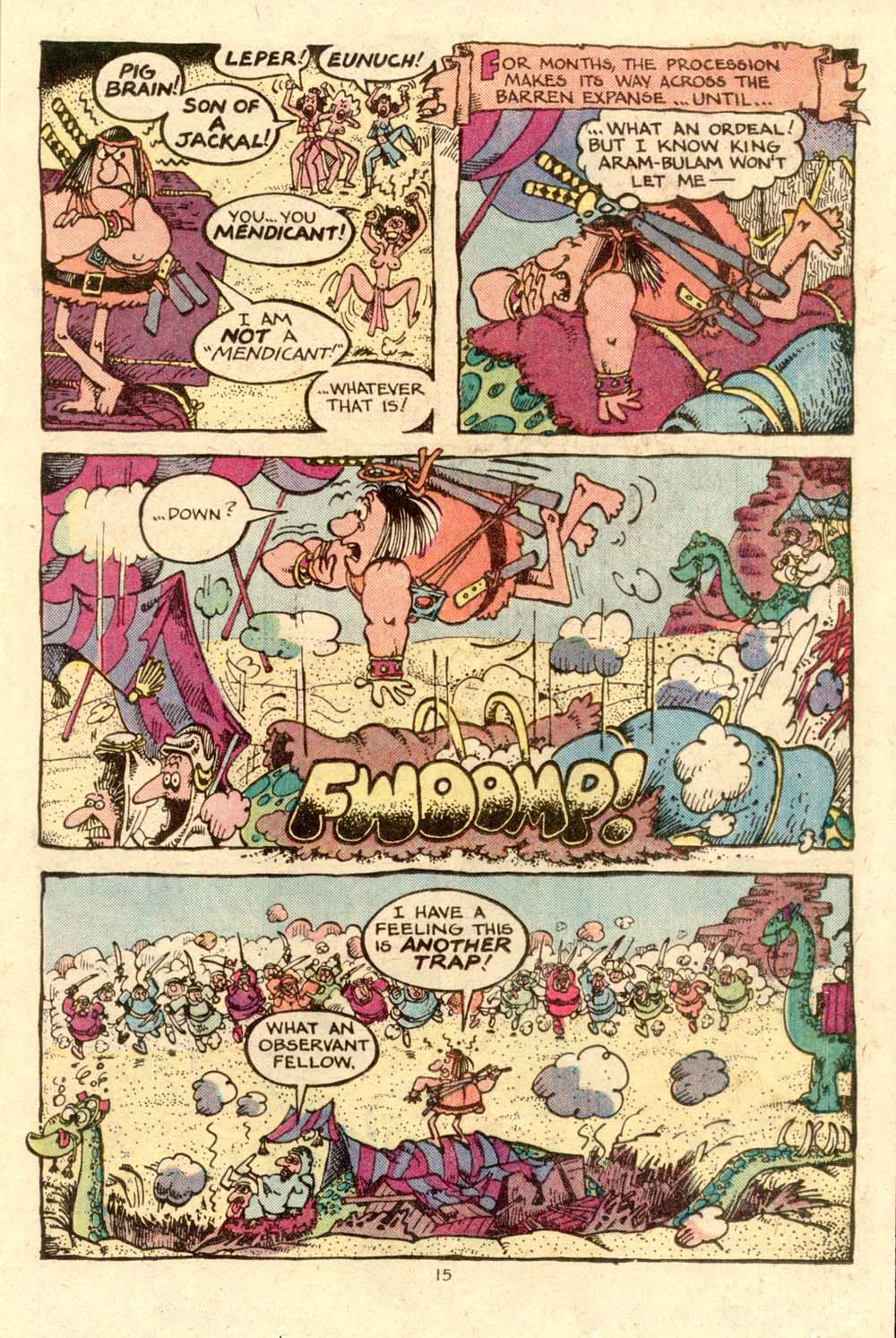 Read online Groo the Wanderer comic -  Issue #3 - 16