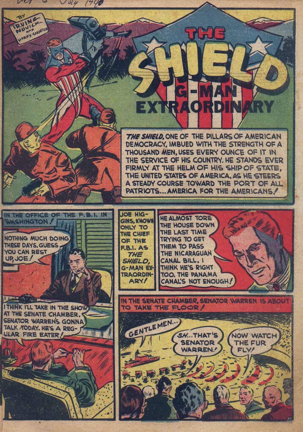 Read online Pep Comics comic -  Issue #6 - 3