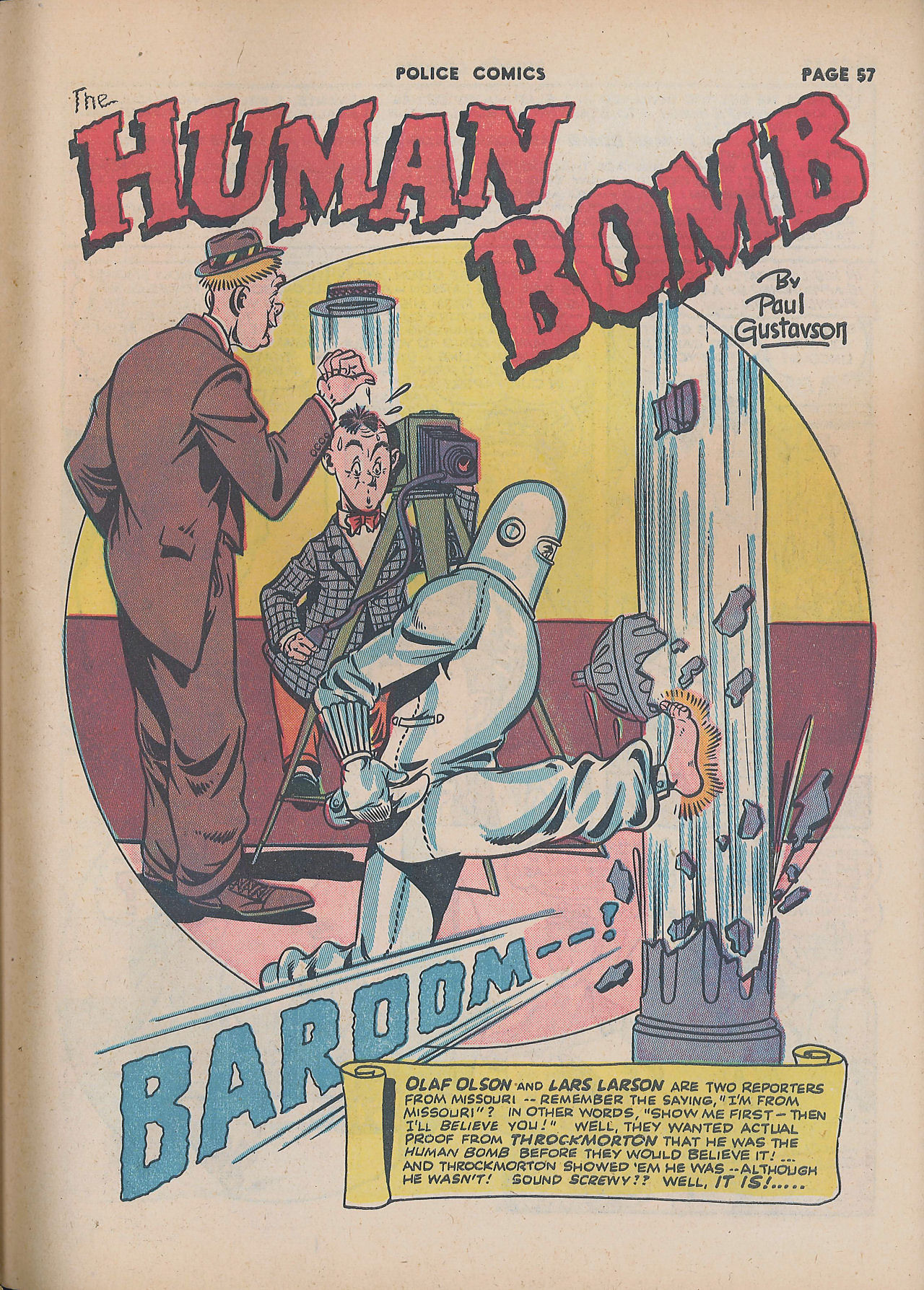 Read online Police Comics comic -  Issue #17 - 59