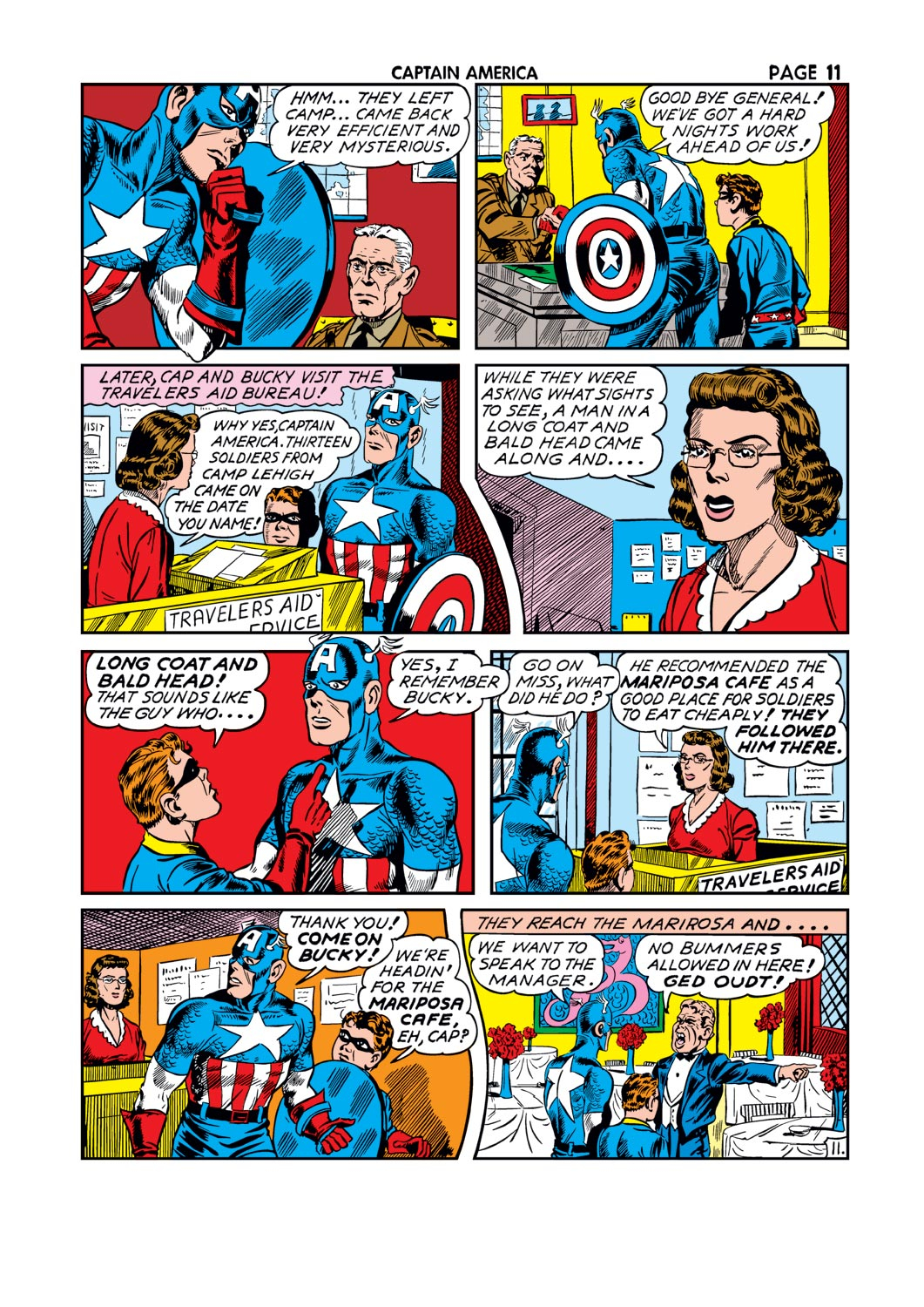Read online Captain America Comics comic -  Issue #11 - 12