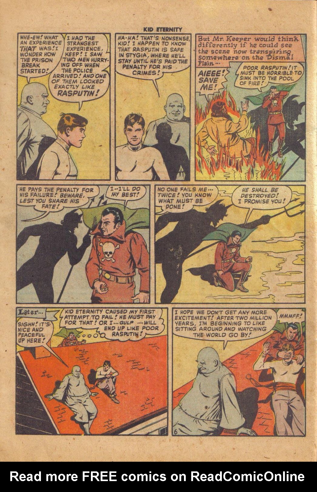 Read online Kid Eternity (1946) comic -  Issue #15 - 9
