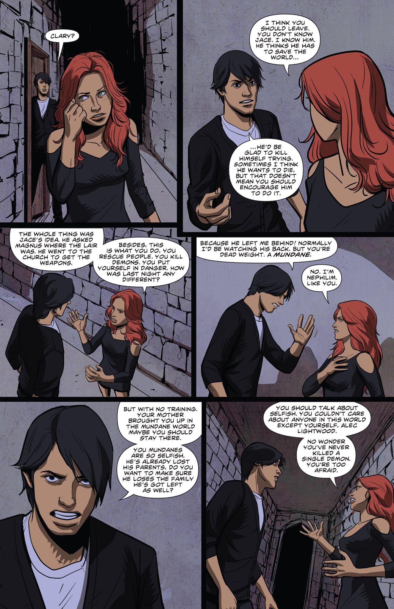 Read online The Mortal Instruments: City of Bones comic -  Issue #7 - 6