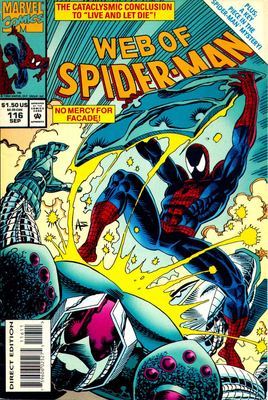 Read online Web of Spider-Man (1985) comic -  Issue #116 - 1