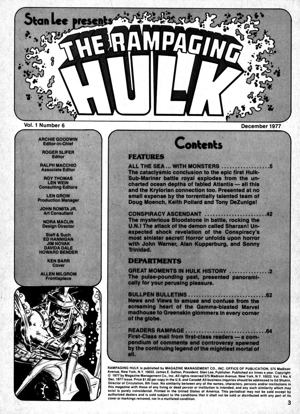 Read online The Rampaging Hulk comic -  Issue #6 - 3