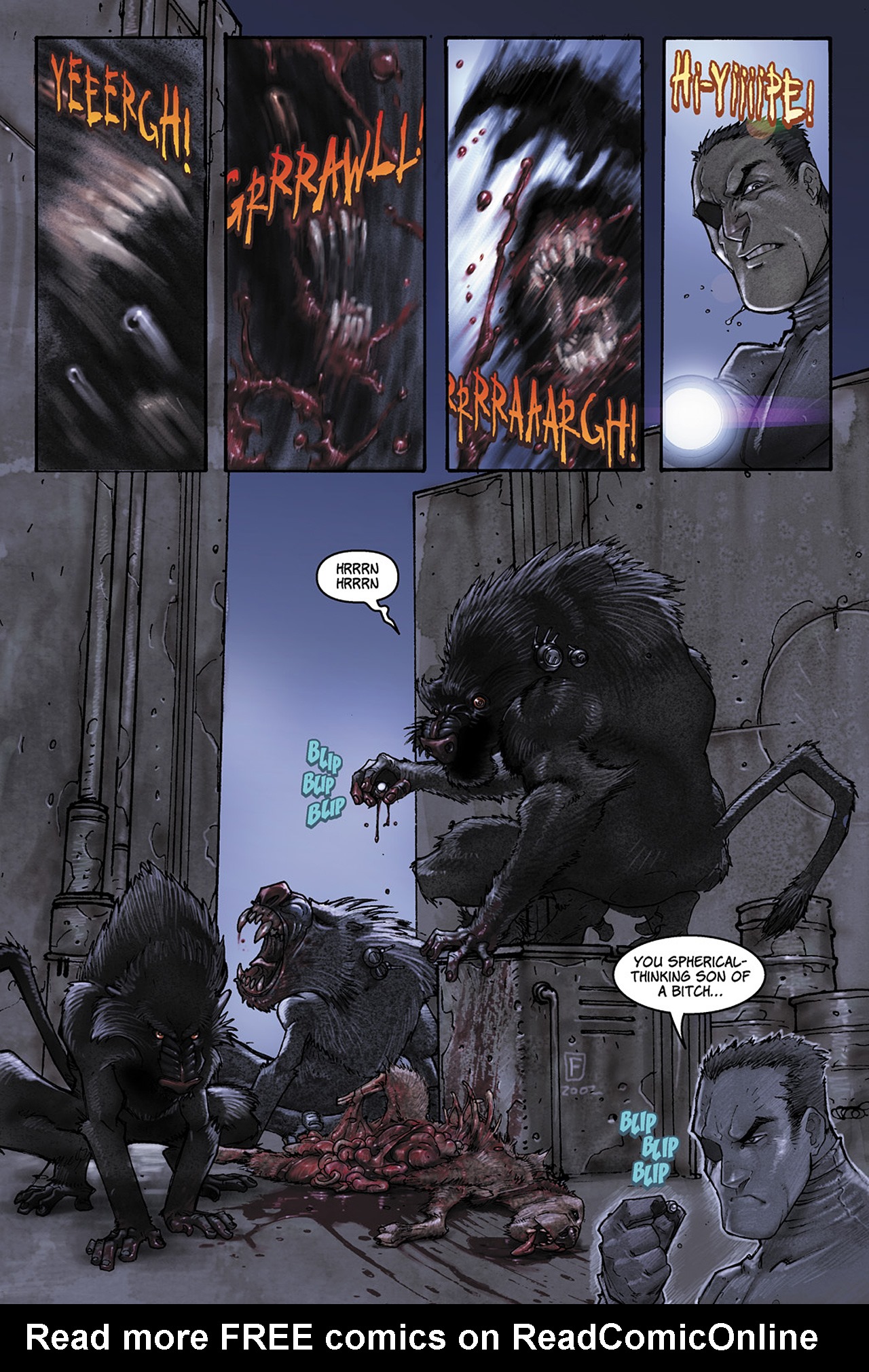 Read online Lone Wolf 2100 comic -  Issue # TPB 1 - 30