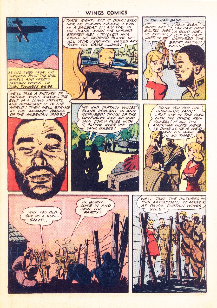 Read online Wings Comics comic -  Issue #34 - 9