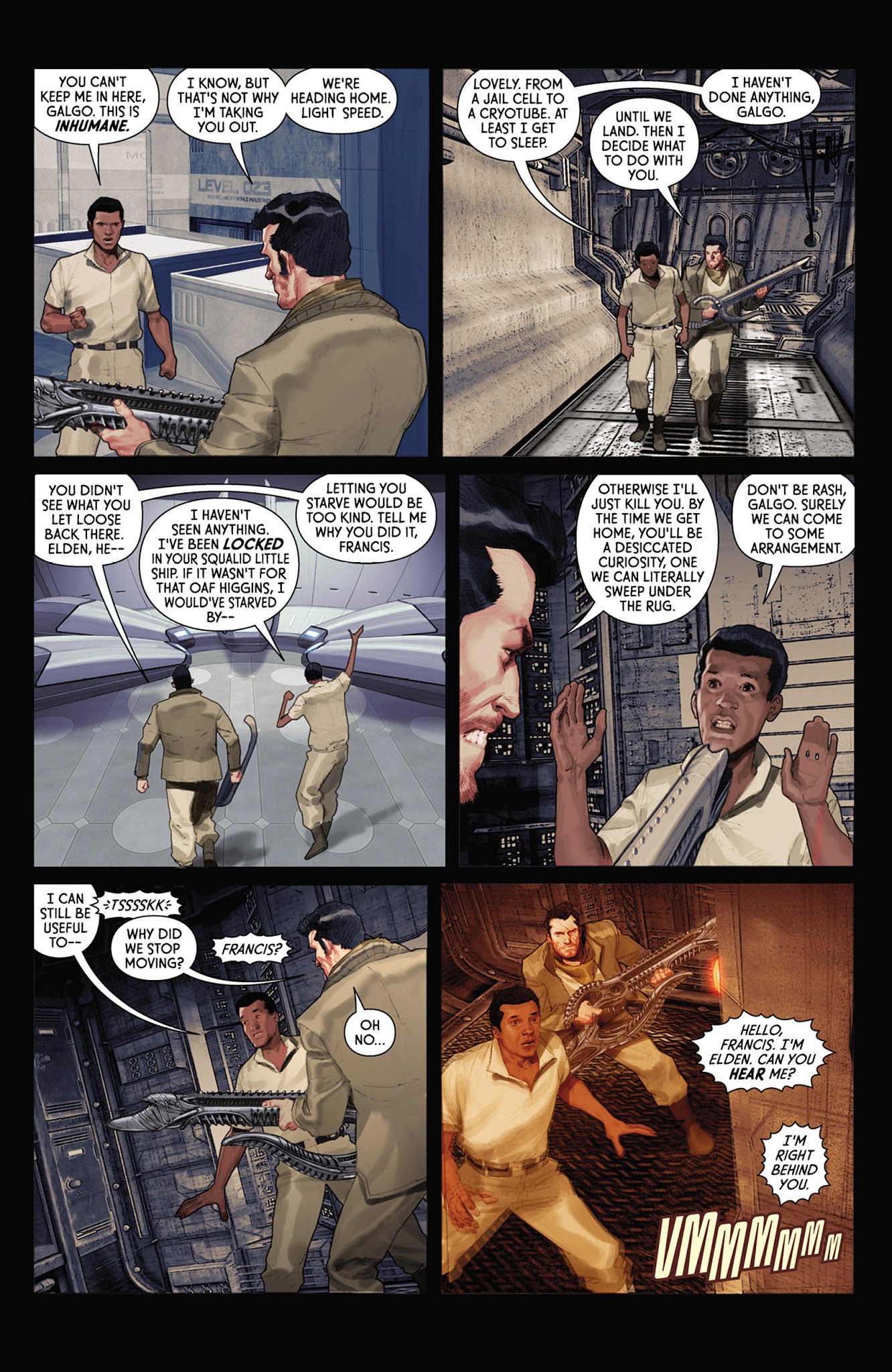 Read online Alien vs. Predator: Fire and Stone comic -  Issue #1 - 7