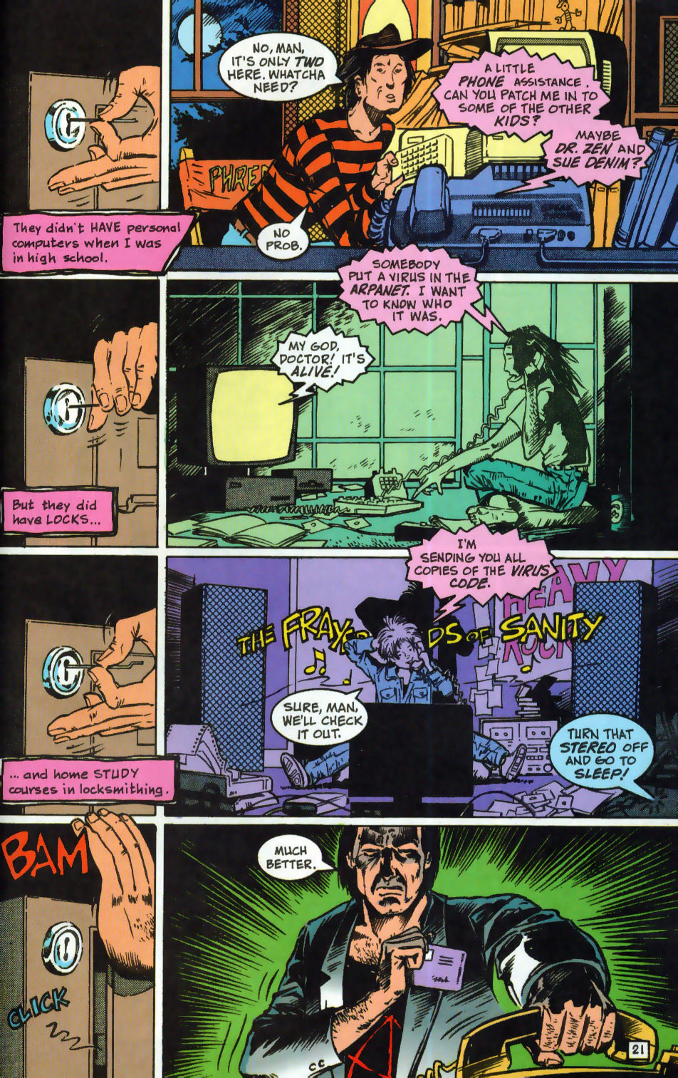 Read online The Hacker Files comic -  Issue #1 - 22