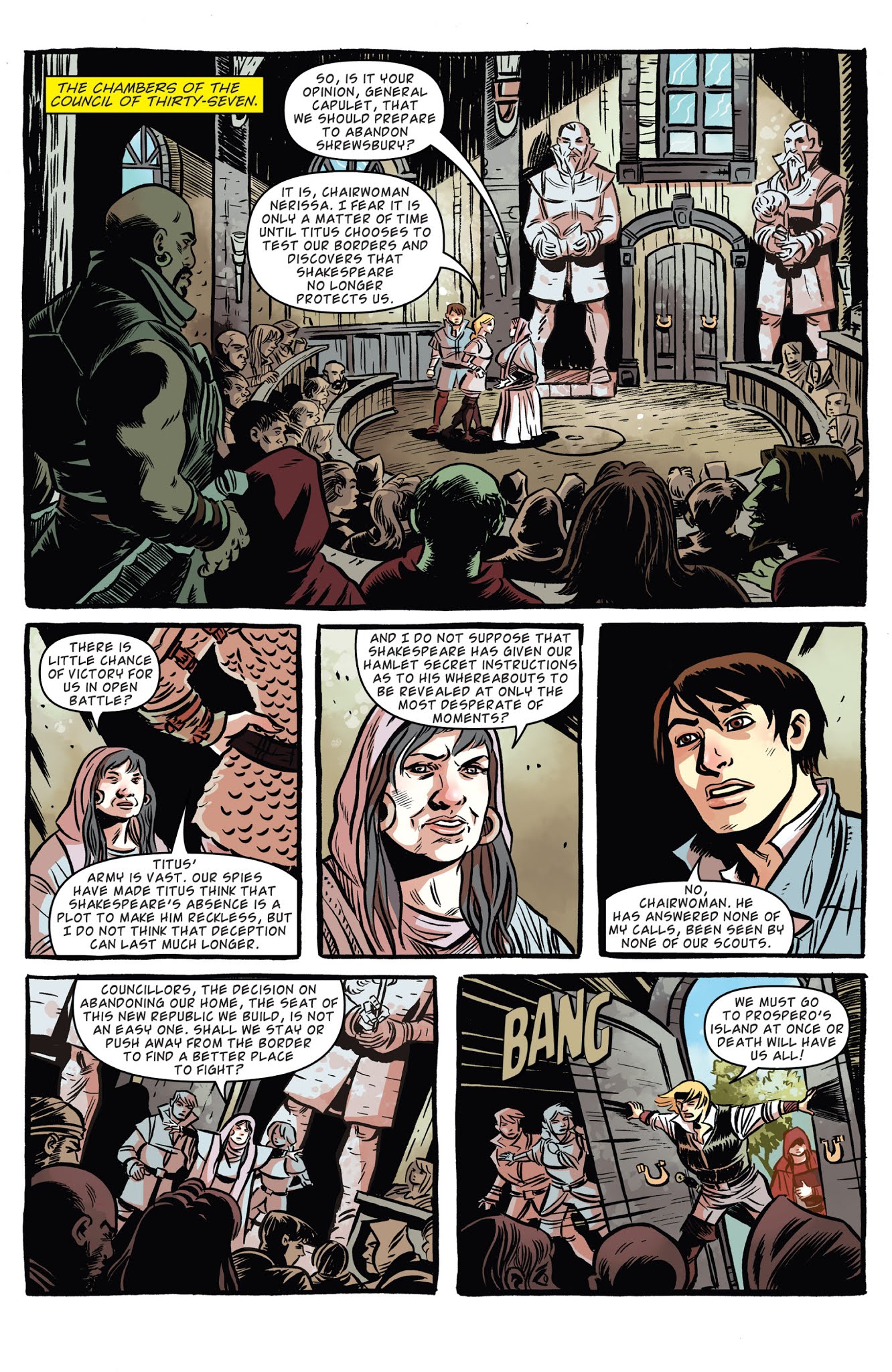 Read online Kill Shakespeare: The Tide of Blood comic -  Issue # TPB - 27