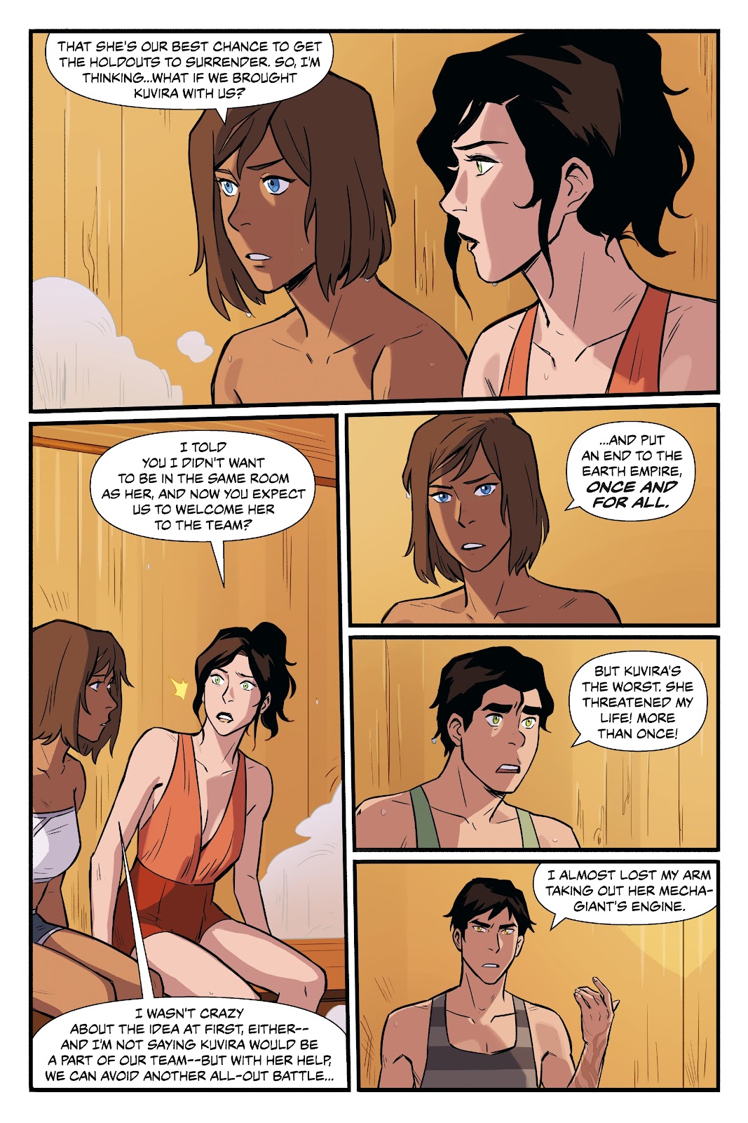 Nickelodeon The Legend of Korra: Ruins of the Empire issue TPB 1 - Page 42