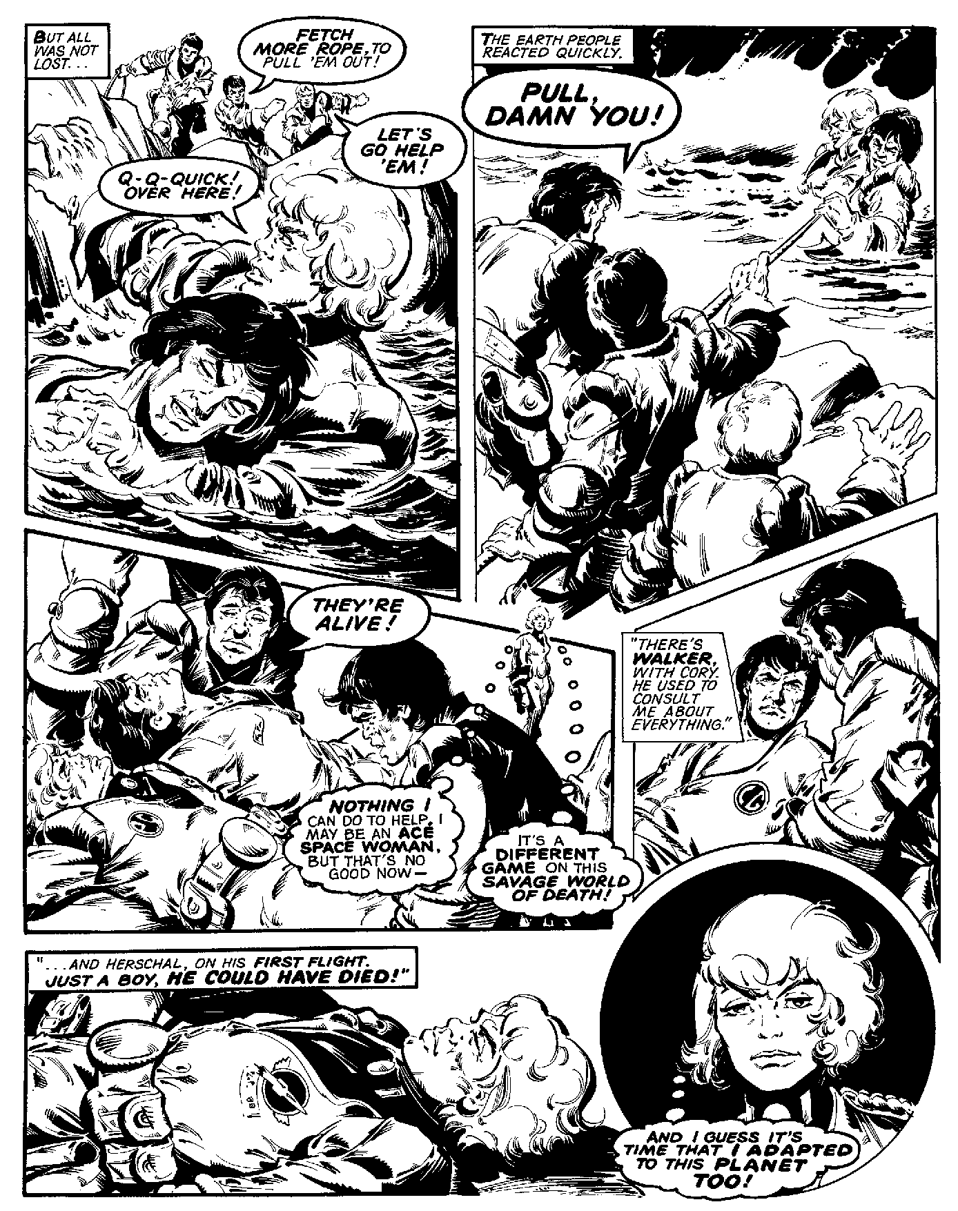 Read online Planet of the Damned & Death Planet comic -  Issue # TPB - 73