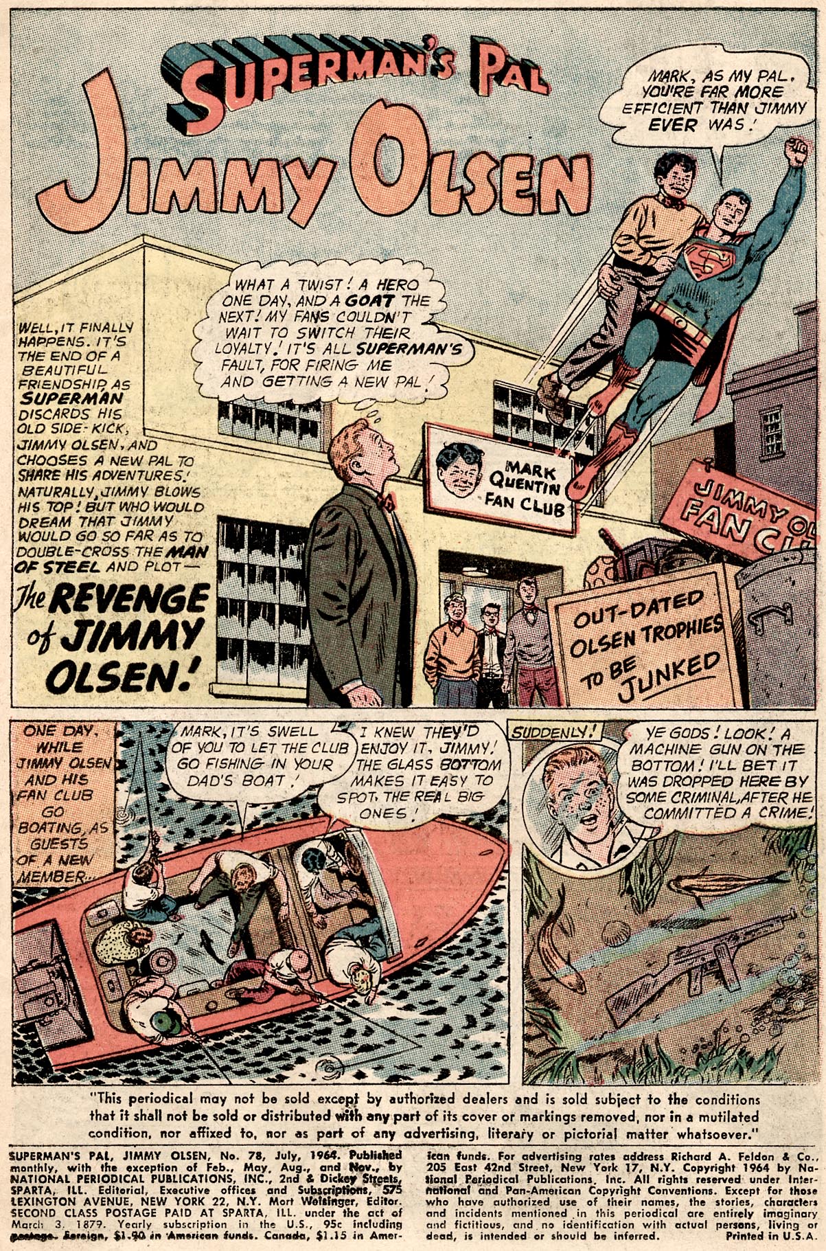 Read online Superman's Pal Jimmy Olsen comic -  Issue #78 - 3