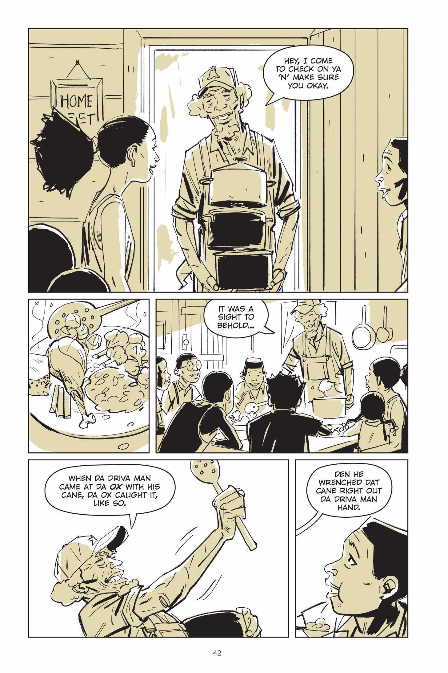 Read online Now Let Me Fly: A Portrait of Eugene Bullard comic -  Issue # TPB (Part 1) - 48