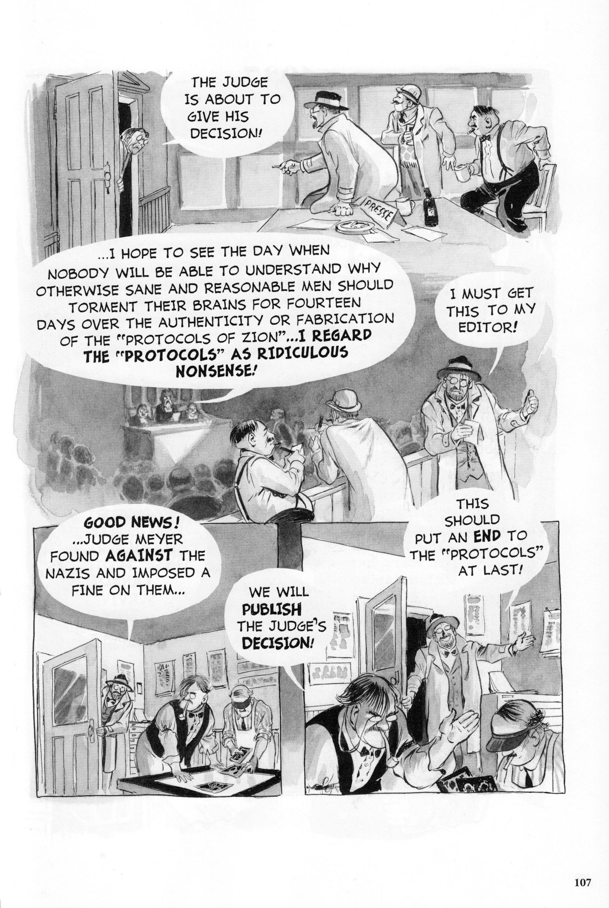 Read online The Plot: The Secret Story of the Protocols of the Elders of Zion comic -  Issue # TPB (Part 2) - 22