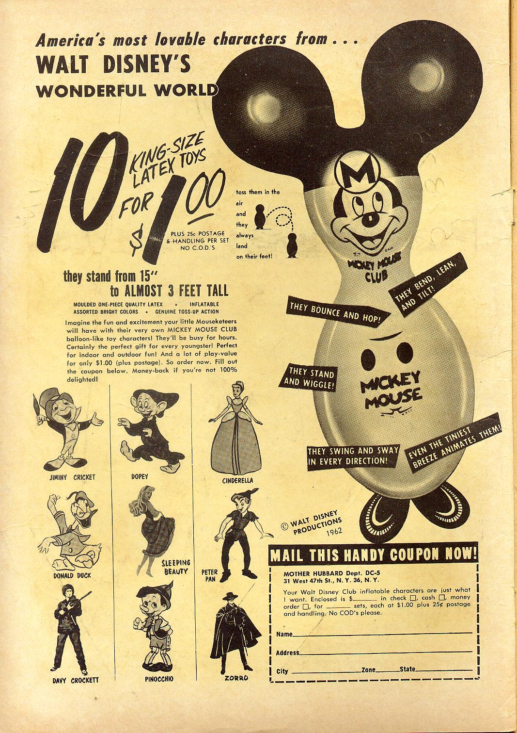 Read online Walt Disney's Comics and Stories comic -  Issue #261 - 2