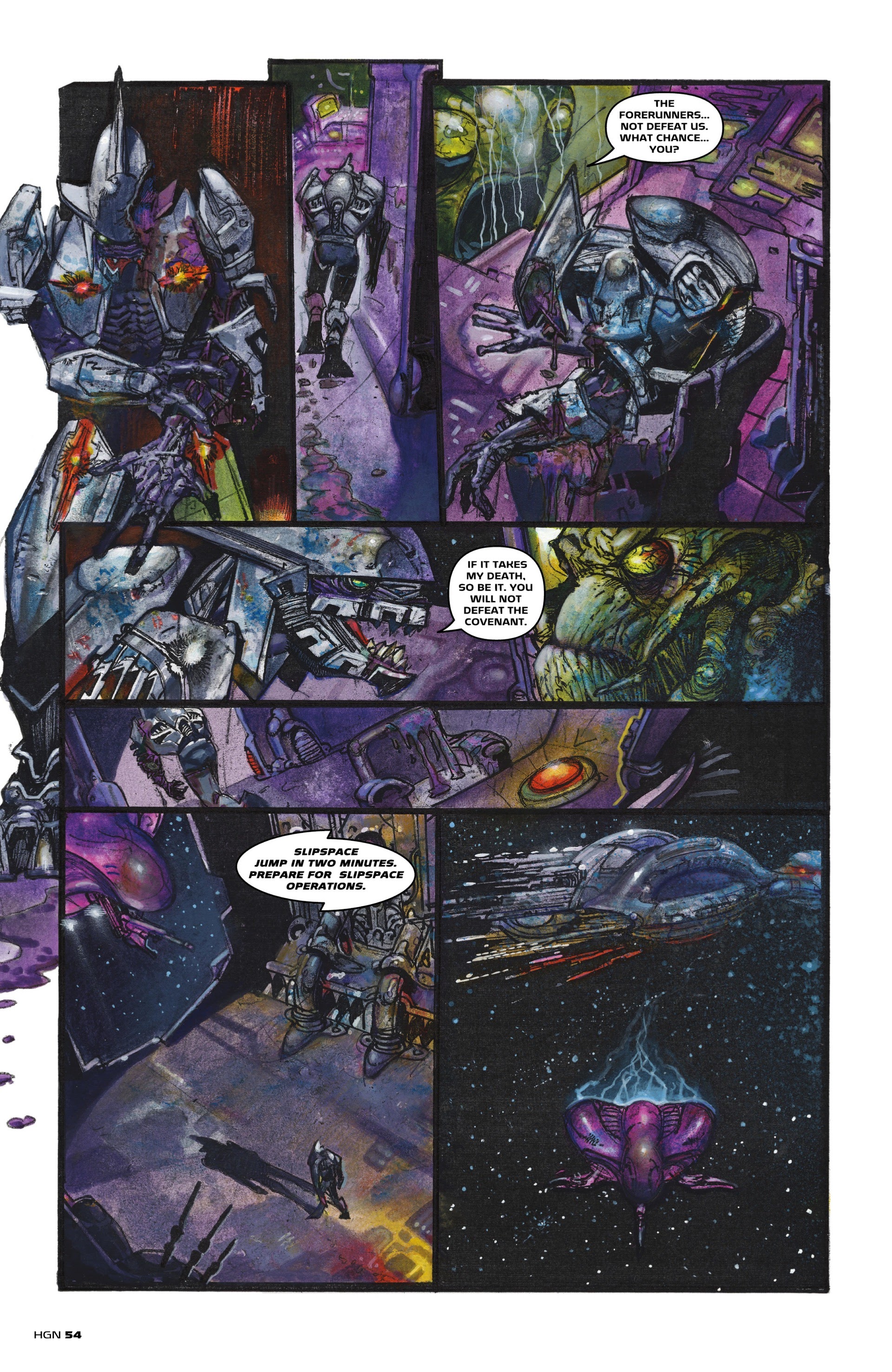 Read online Halo Graphic Novel (2021) comic -  Issue # TPB - 54
